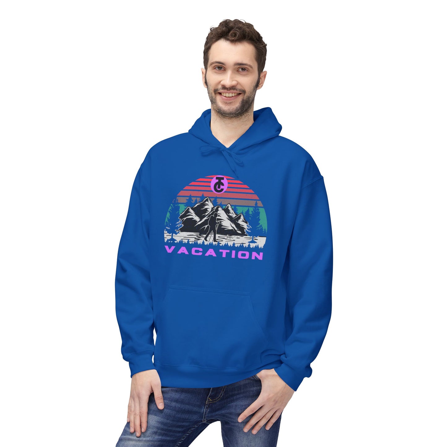 Vacation Vibes Fleece Hoodie - Softstyle