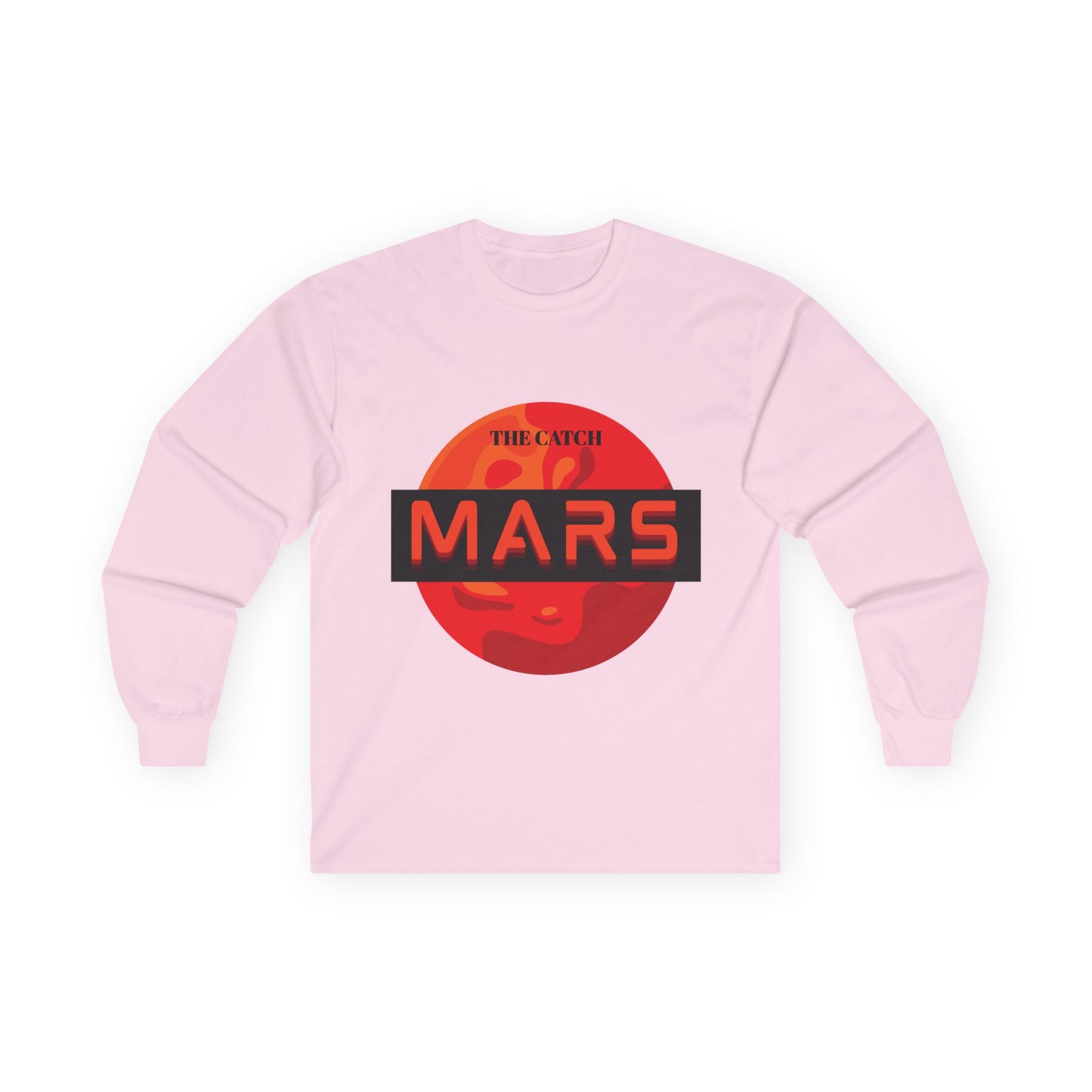 Retro Mars Long Sleeve Tee - Cotton Shirt - THE CATCH