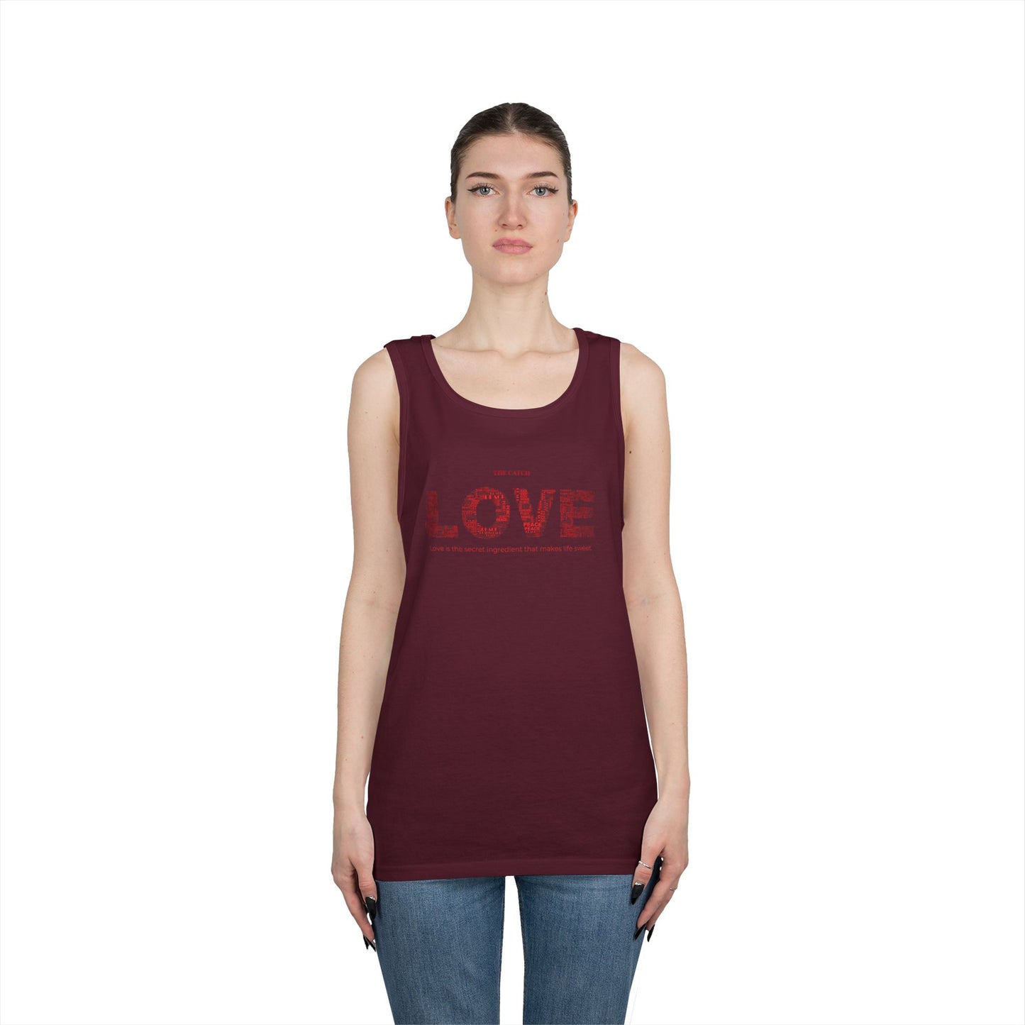 Woman's Heavy Cotton Tank Top - THE CATCH