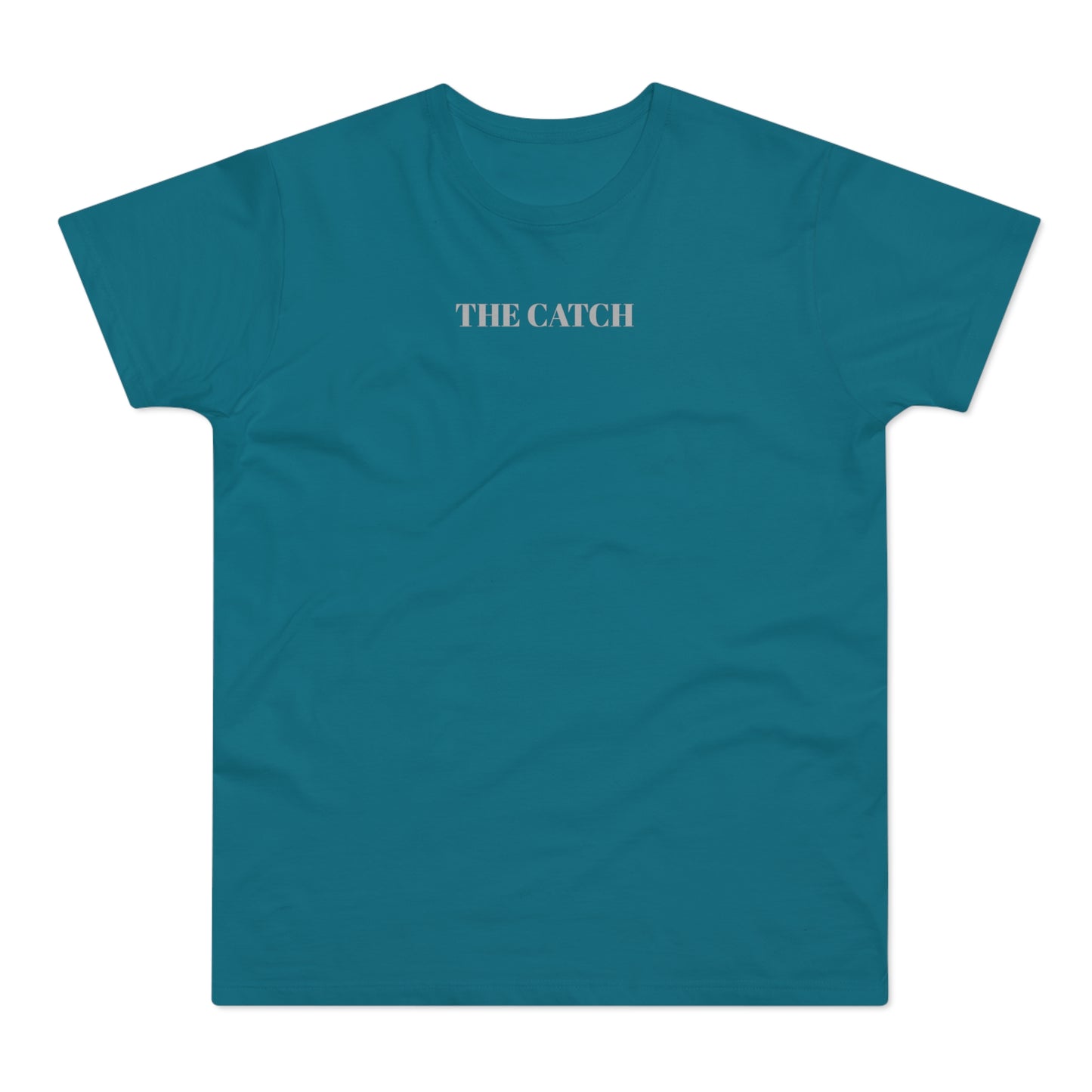 Men's Orange T-Shirt with 'The Catch' and Authentic Design - Perfect for Casual Wear & Gifts