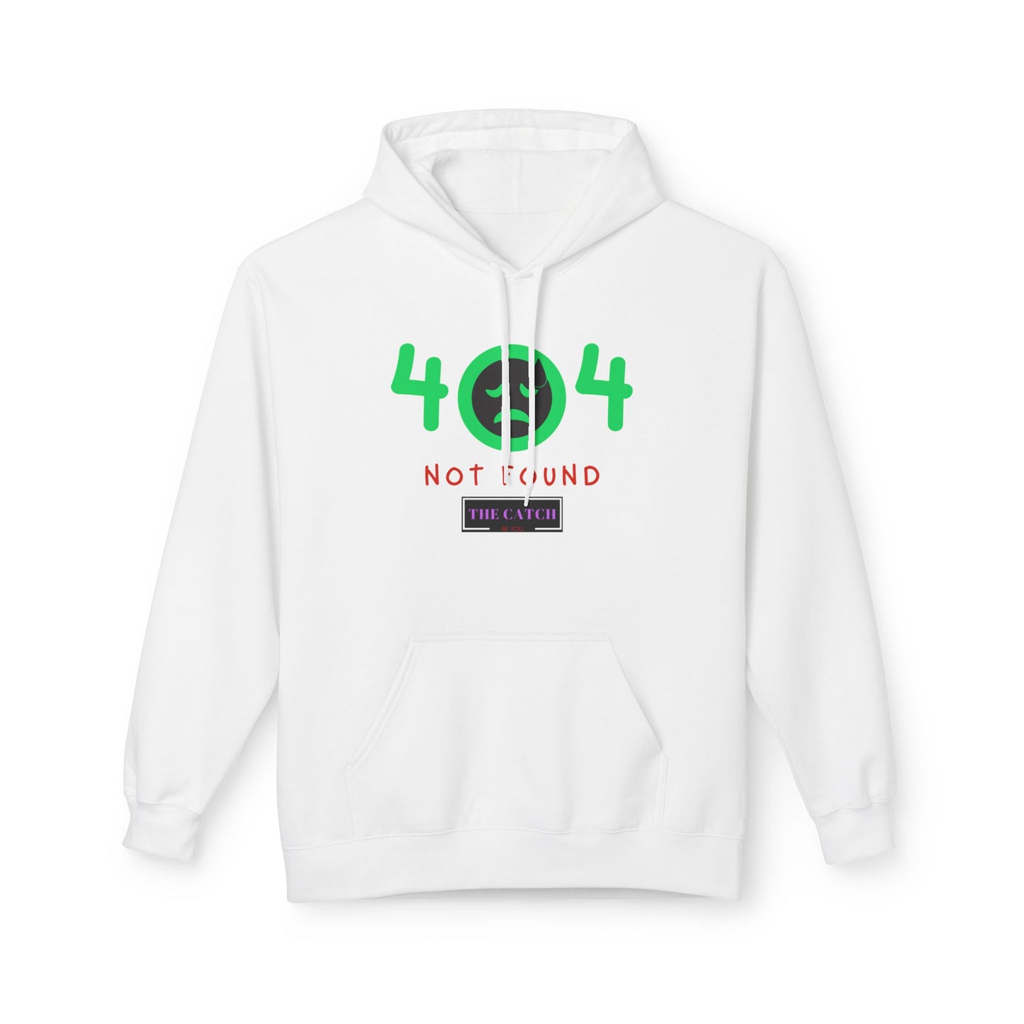404 Not Found Softstyle Fleece Hoodie - THE CATCH