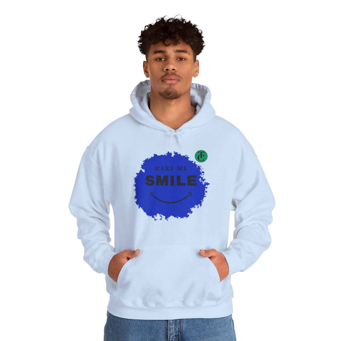 Make Me Smile Hoodie: Cozy Sweatshirt, Gift for Friends, Casual Wear, Positive Vibes, Everyday Comfort, Loungewear