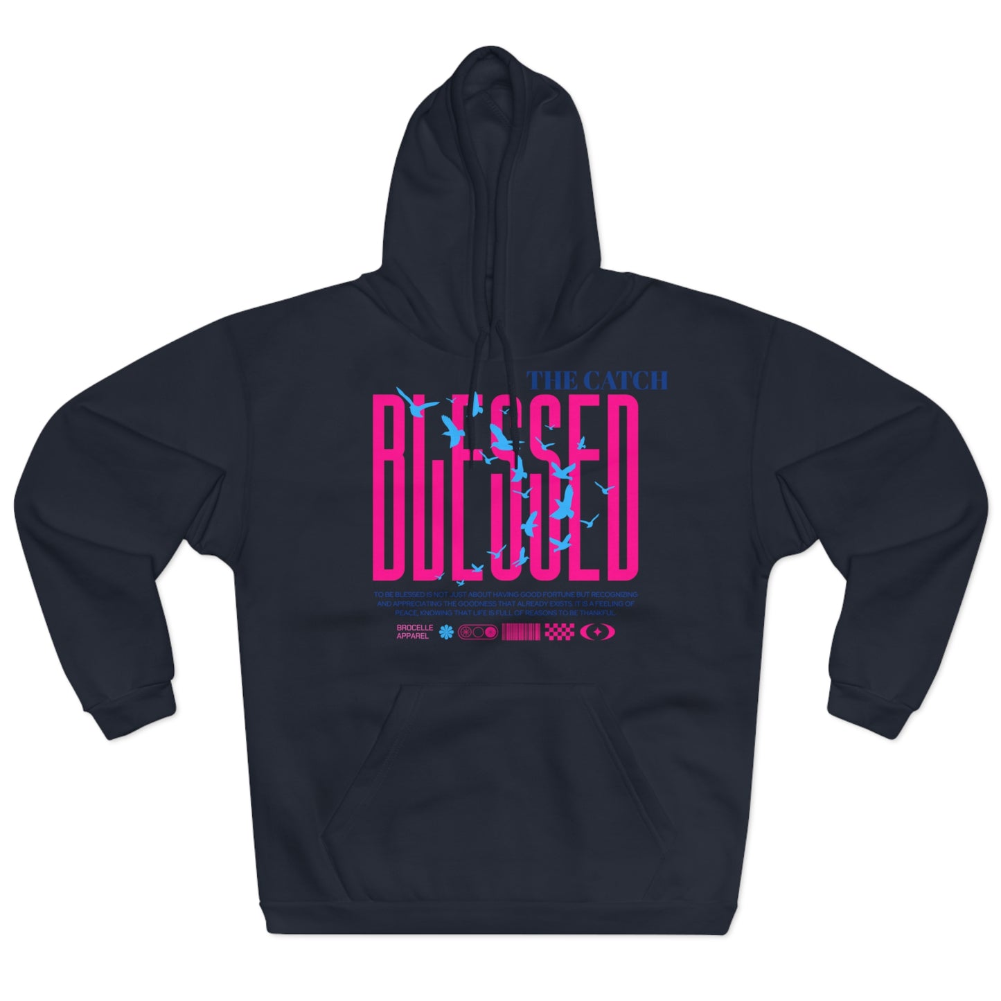 Blessed Pullover Hoodie - Comfy Spiritual Wear for Everyday Inspiration