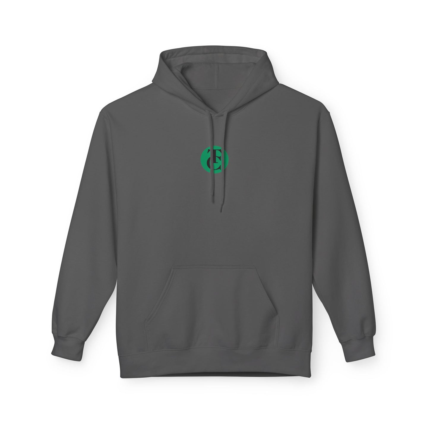 Midweight Fleece Hoodie with Eye-Catching Graphic Design - THE CATCH