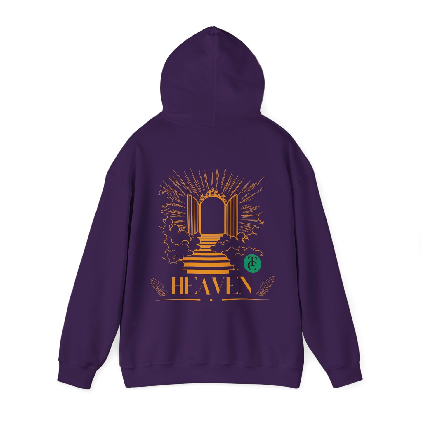 Heavenly Black Hoodie, Cozy Sweatshirt for All Seasons, Gift for Friends, Comfortable Layering, Casual Streetwear - THE CATCH