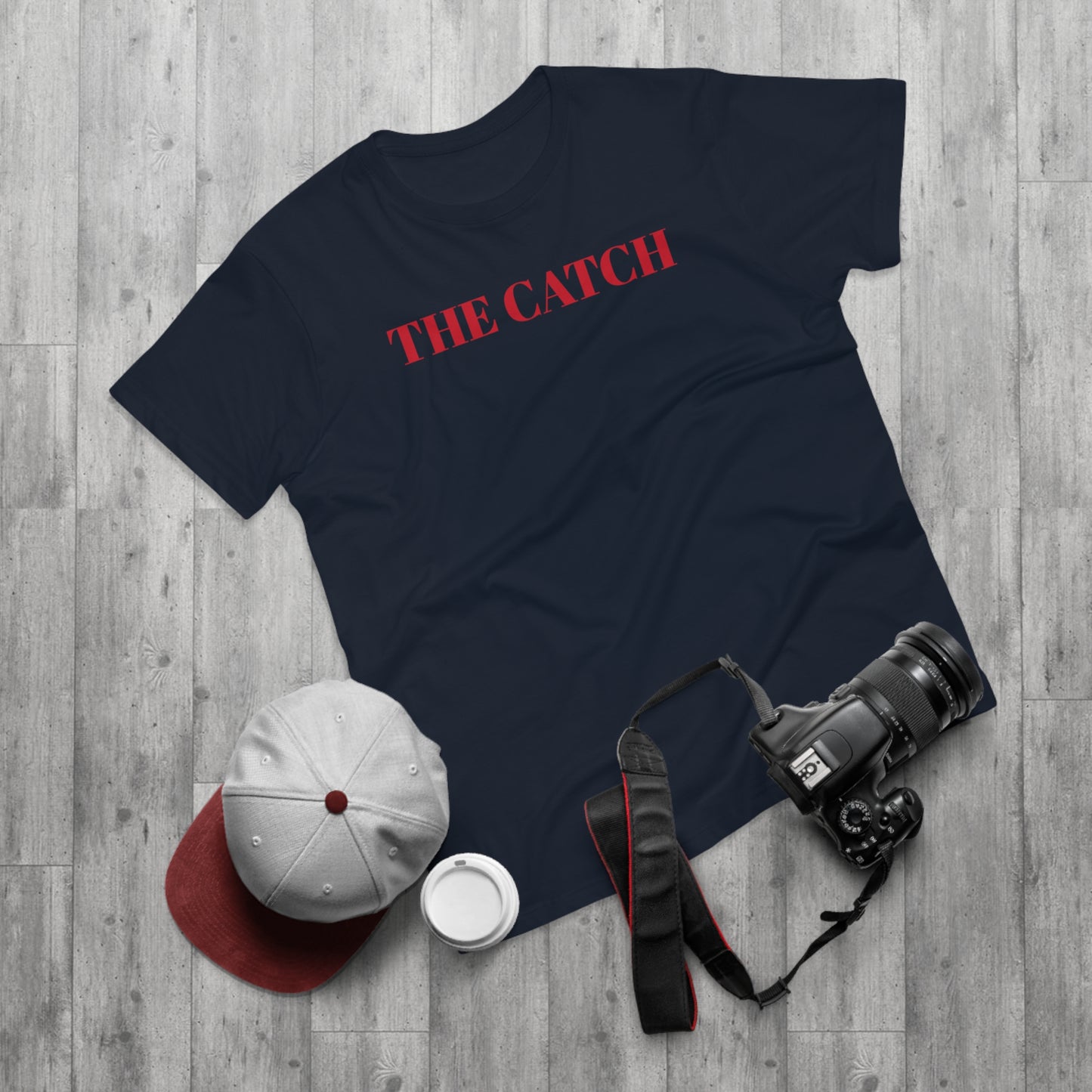 The Catch Graphic Men's T-Shirt - Stylish Casual Wear