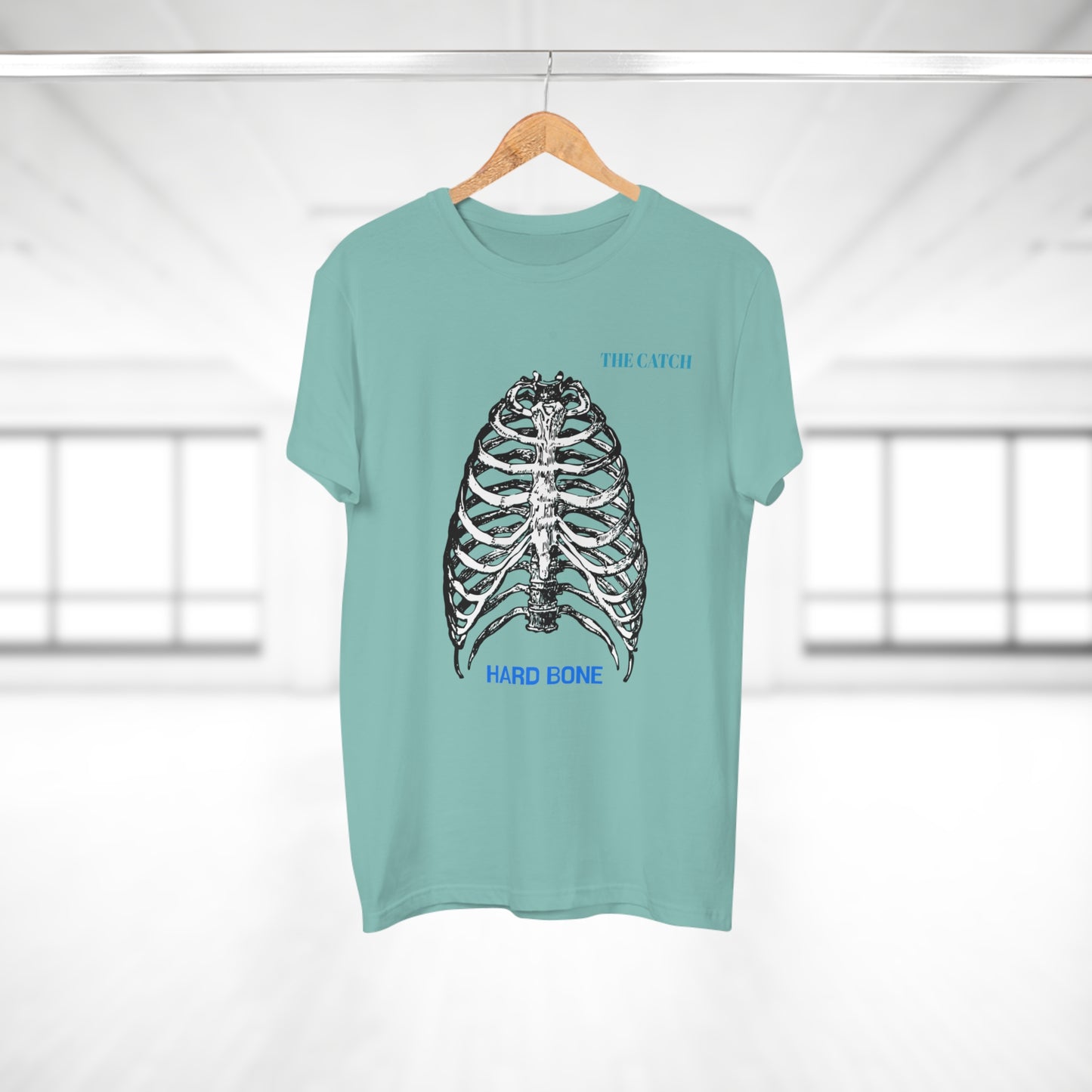 Men's Graphic T-Shirt - "Hard Bone" Rib Cage Design