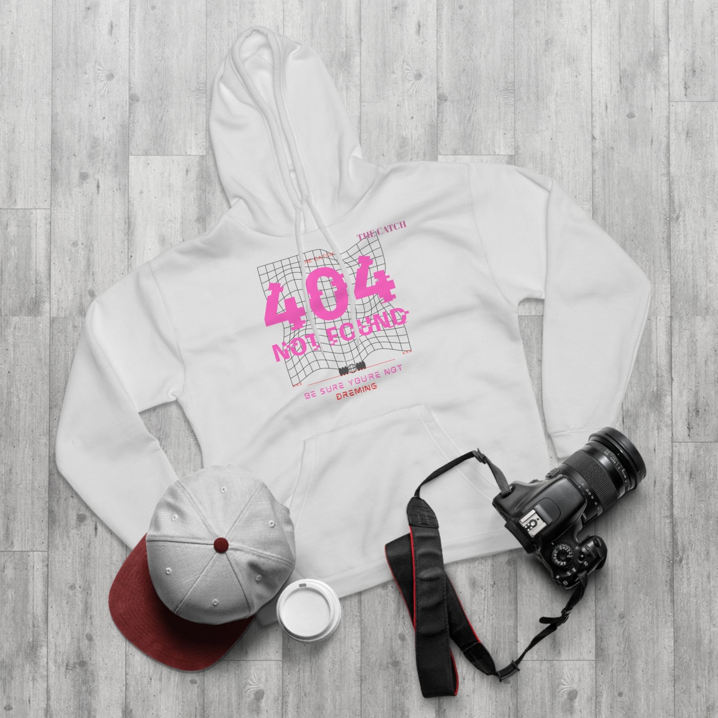 404 Not Found Pullover Hoodie - Stylish Tech-Inspired Streetwear - THE CATCH