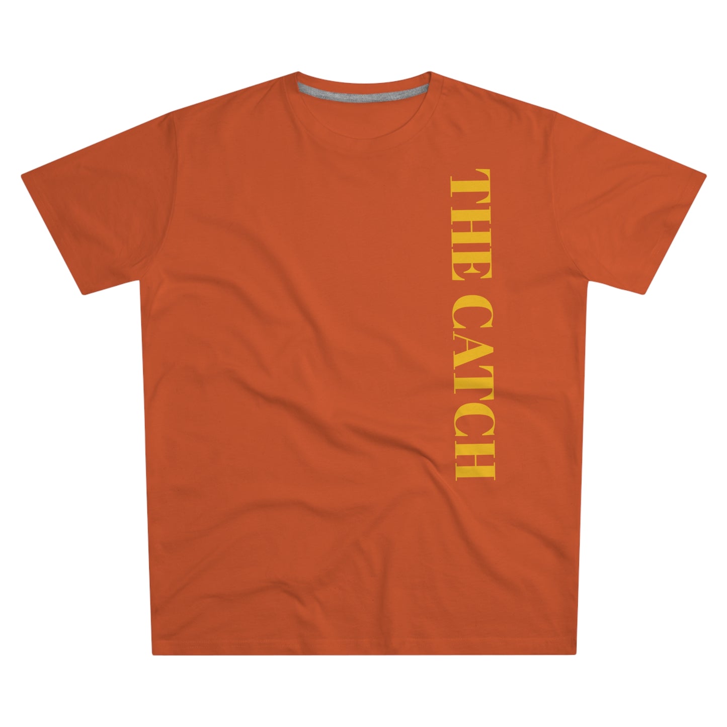 Men's Modern-fit Tee - 'The Catch' Graphic Tee with 'Reincarnation' Design