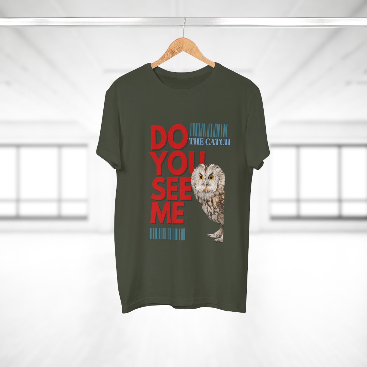 Funny Owl T-Shirt - 'Do You See Me?' Graphic Tee for Nature Lovers