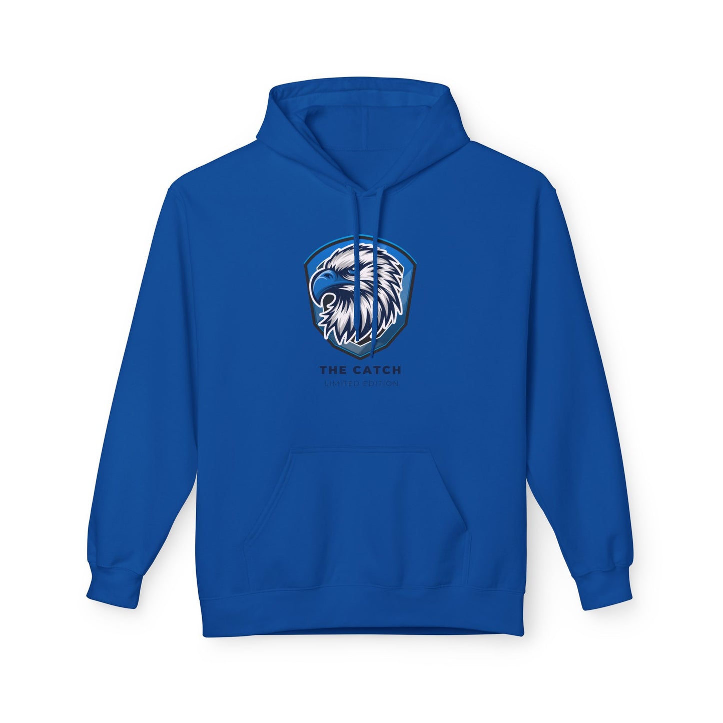 Eagle Graphic Fleece Hoodie - Warm, Stylish, Perfect for Outdoors, Gifts for Nature Lovers, Adventure Apparels, Casual Wear - THE CATCH