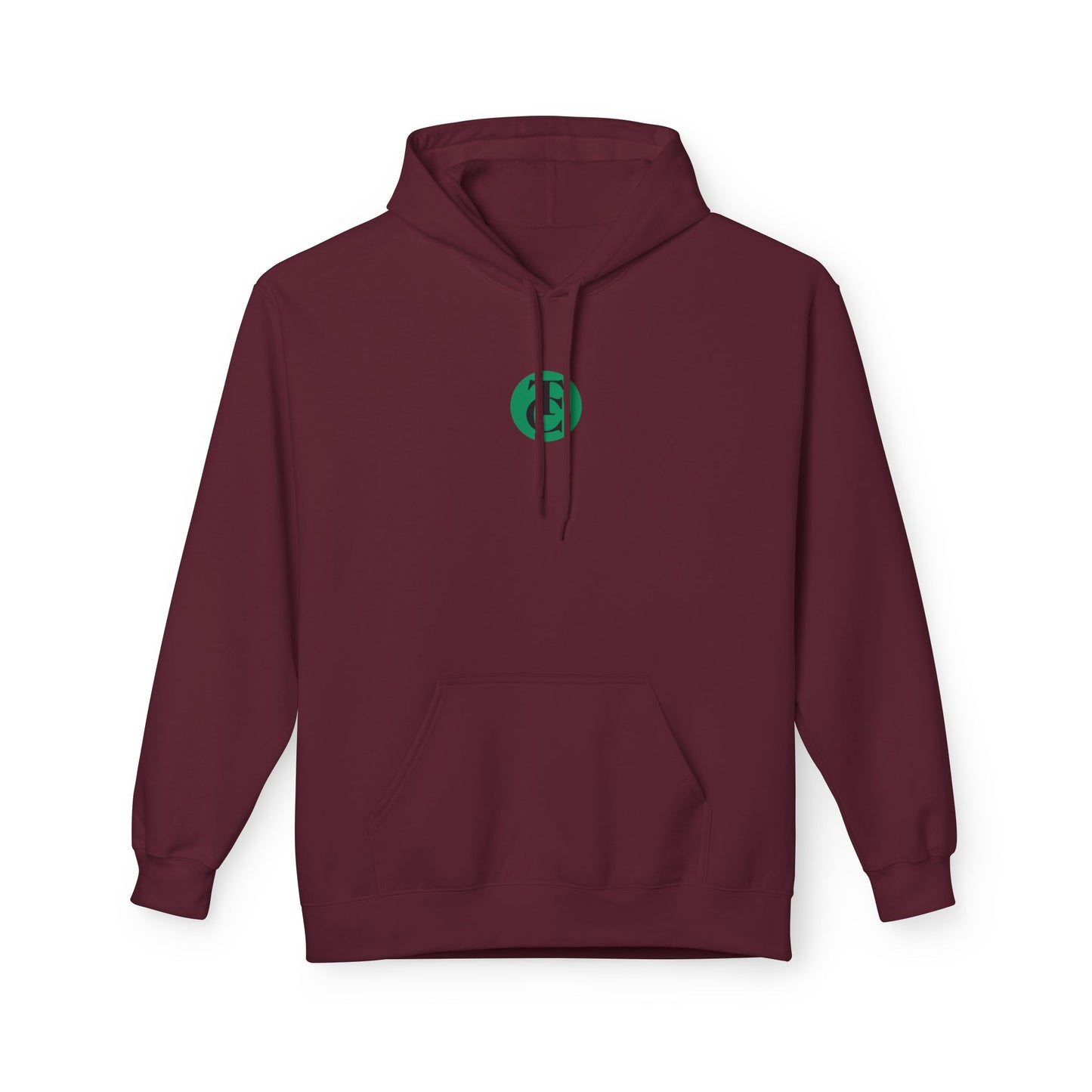 Midweight Fleece Hoodie with Eye-Catching Graphic Design - THE CATCH
