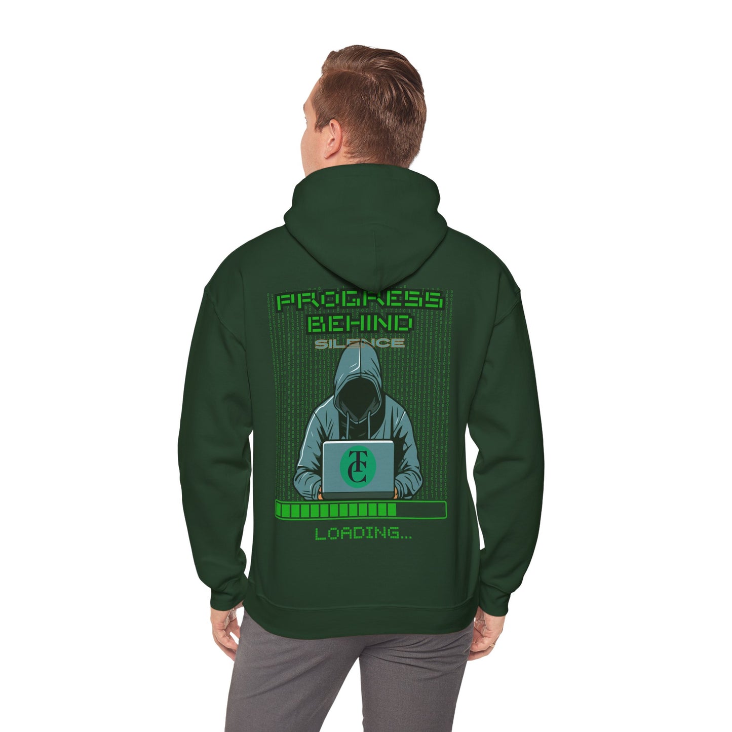 Tech-Inspired Heavy Blend Hoodie, Perfect for Gamers, Casual Wear, Unique Gift, Cozy Sweatshirt for Tech Lovers
