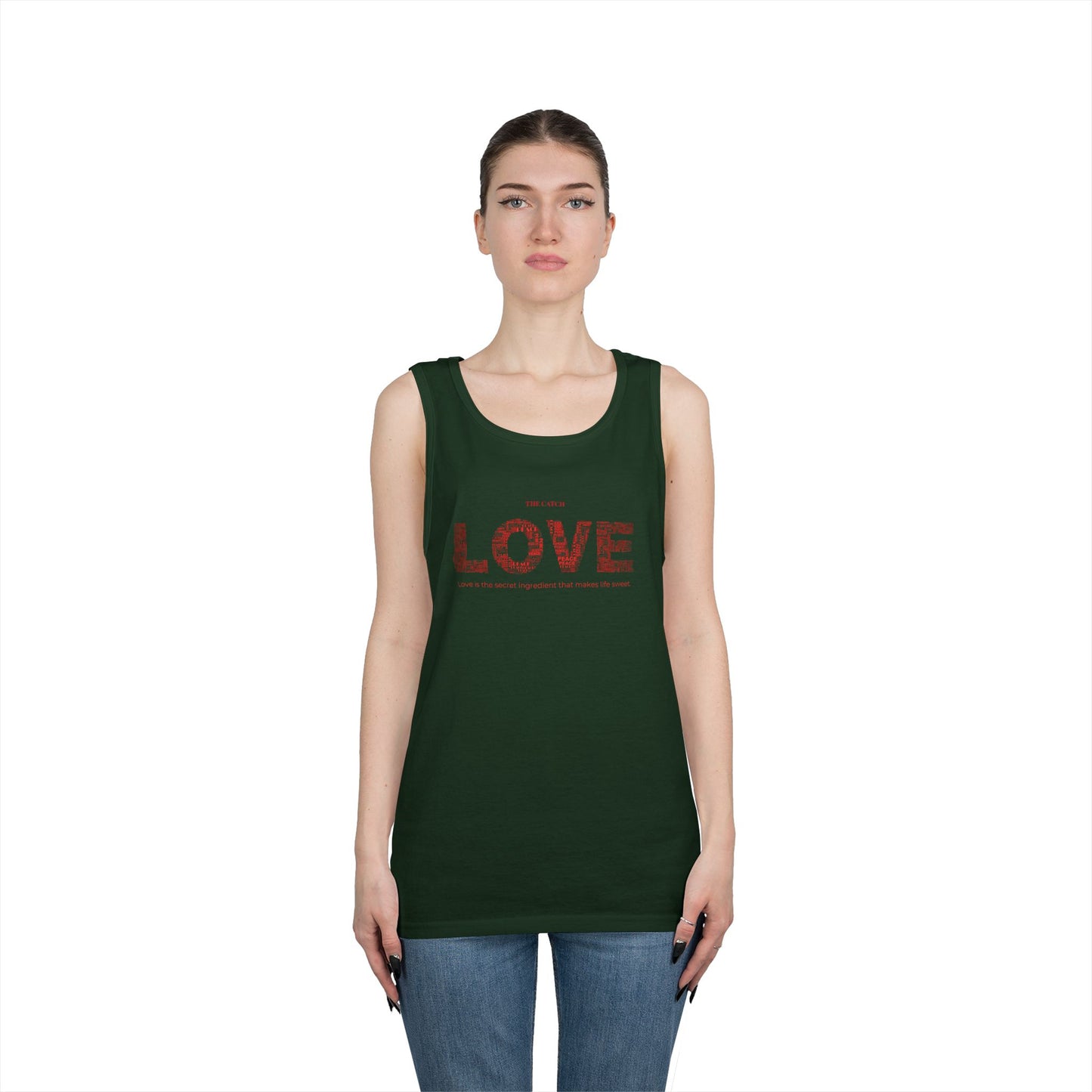 Woman's Heavy Cotton Tank Top - THE CATCH