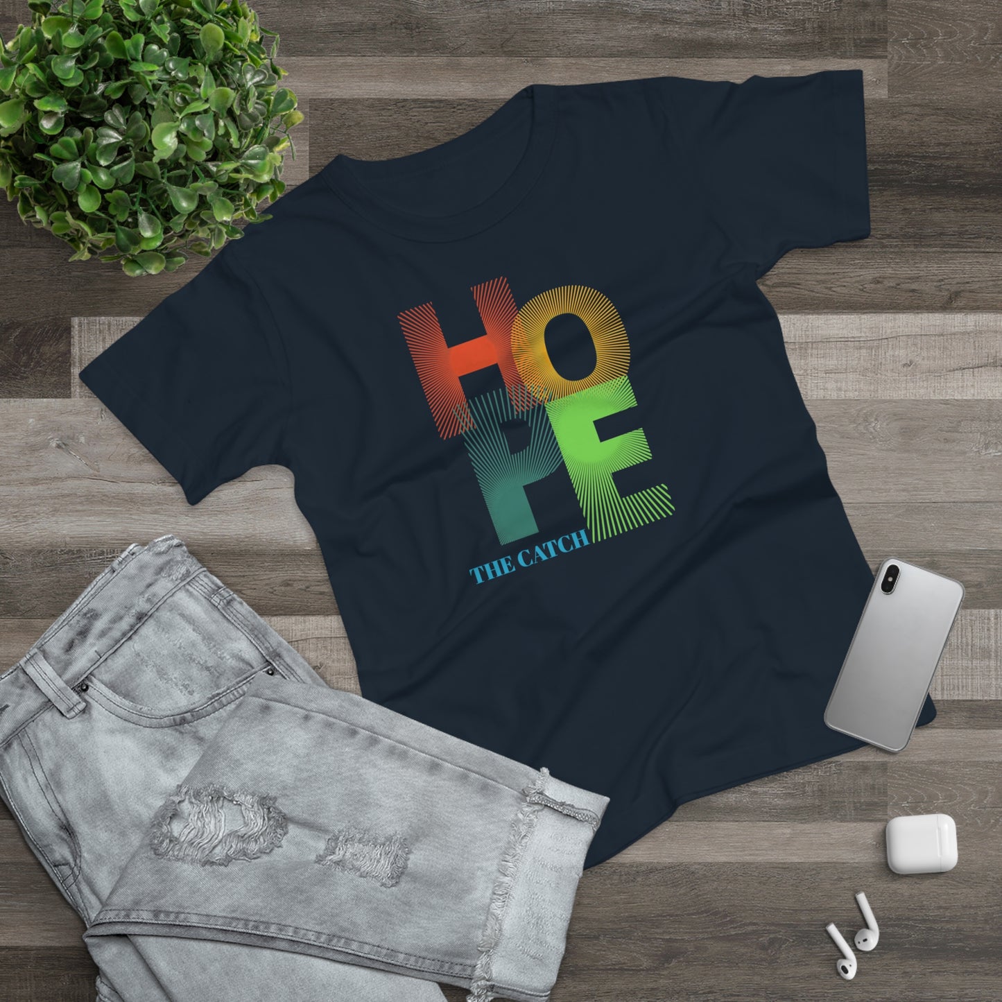 Hope Graphic Women's T-Shirt - Uplifting Casual Wear - THE CATCH