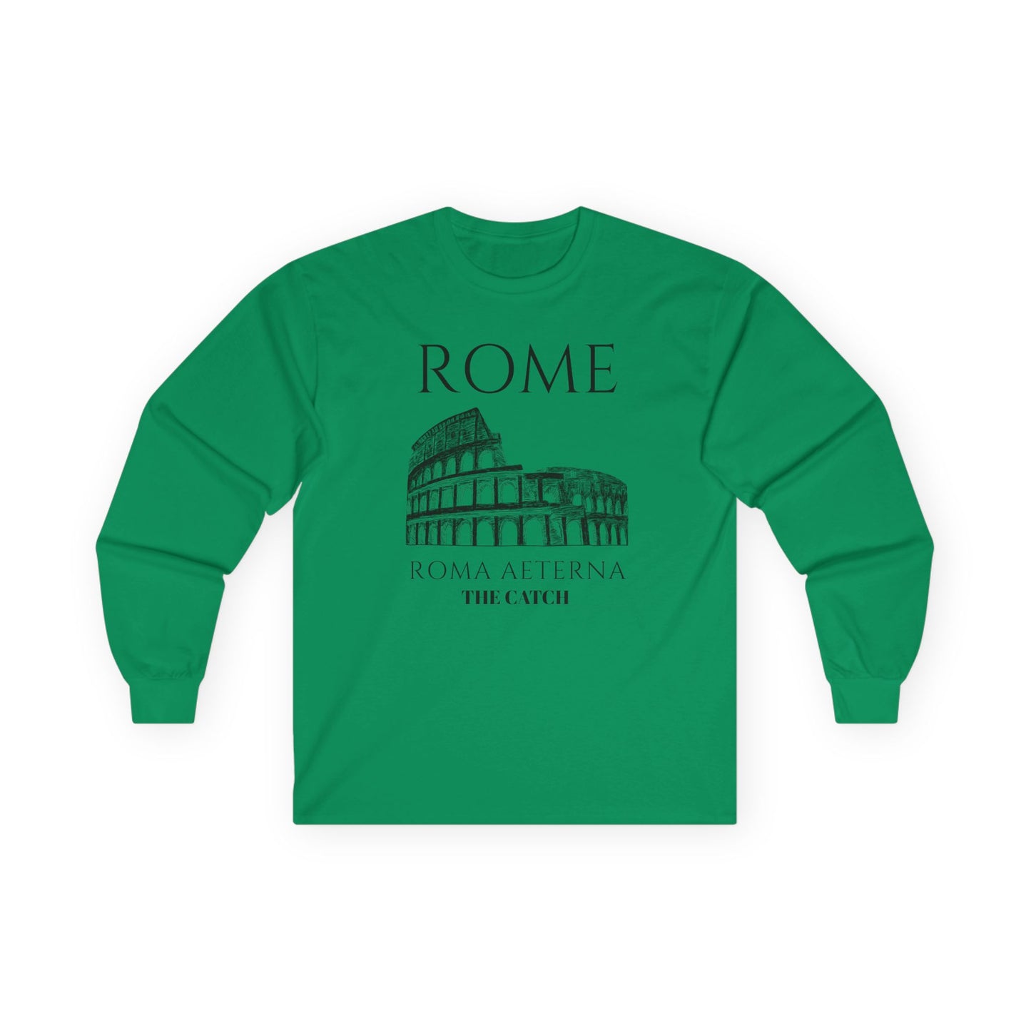 Rome Graphic Long Sleeve Tee - Travel Inspired Shirt - THE CATCH