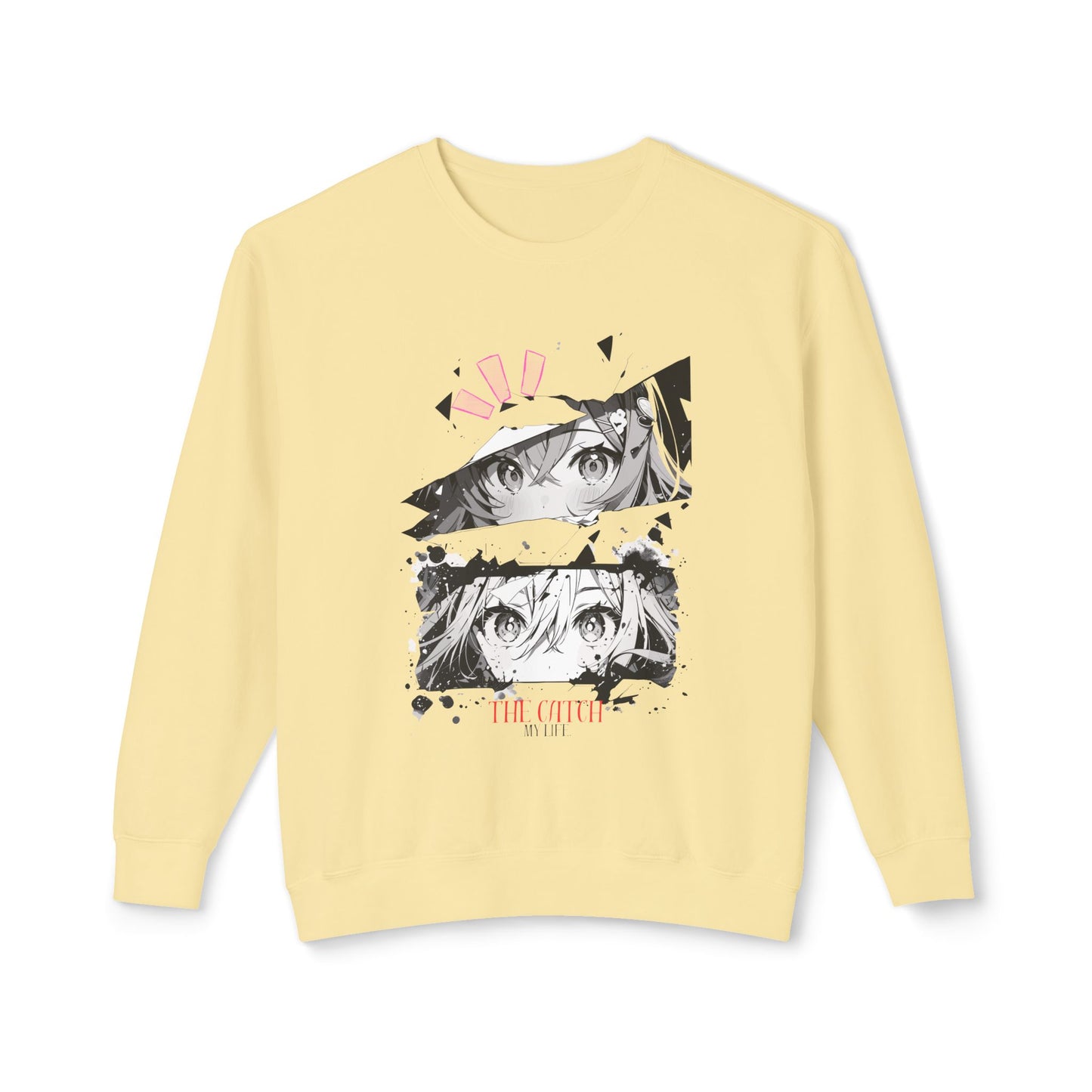 Anime Graphic Women's Lightweight Crewneck Sweatshirt - Perfect Gift for Fans