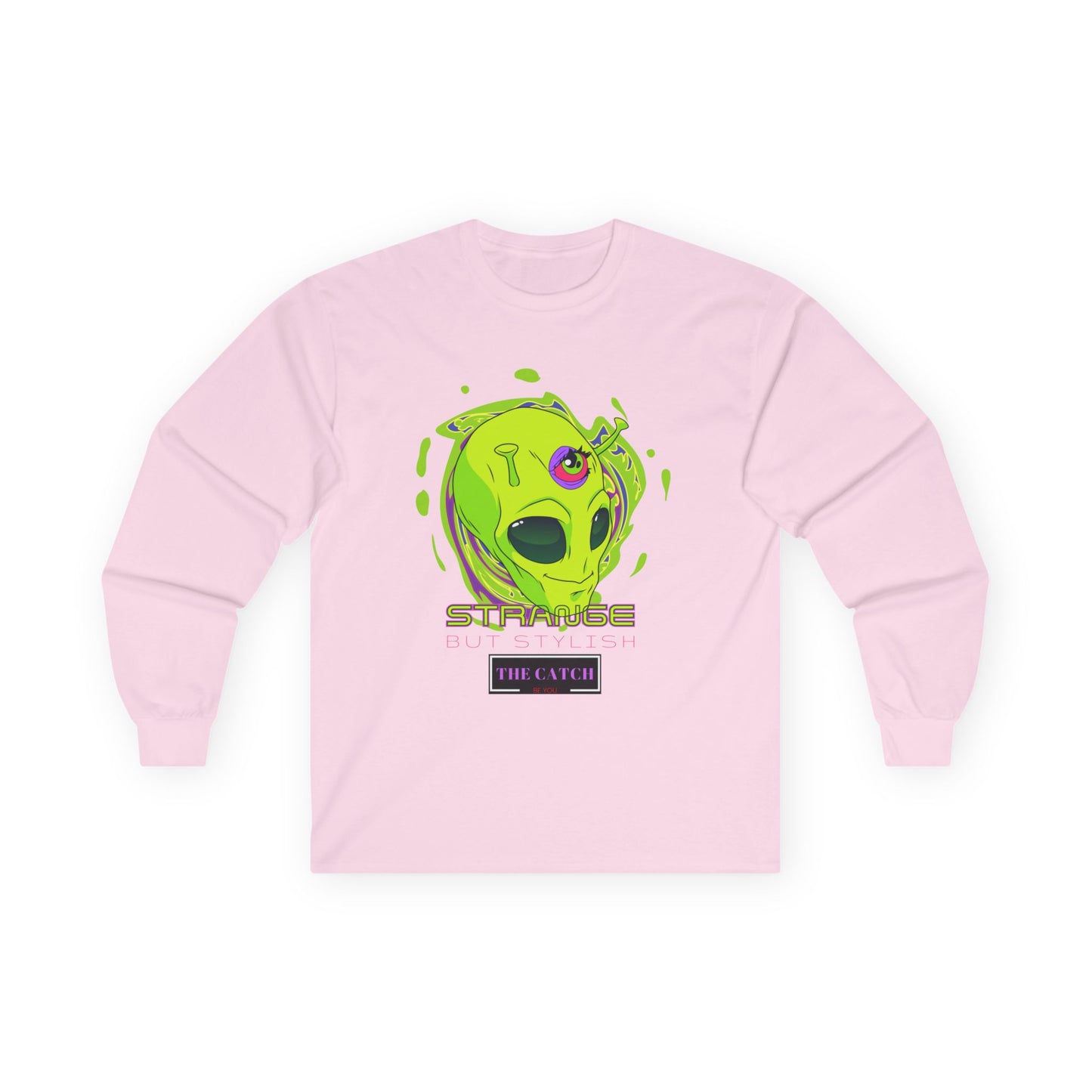 Strange but Stylish Long Sleeve Tee - Fun Cotton Tee for Casual Wear - THE CATCH