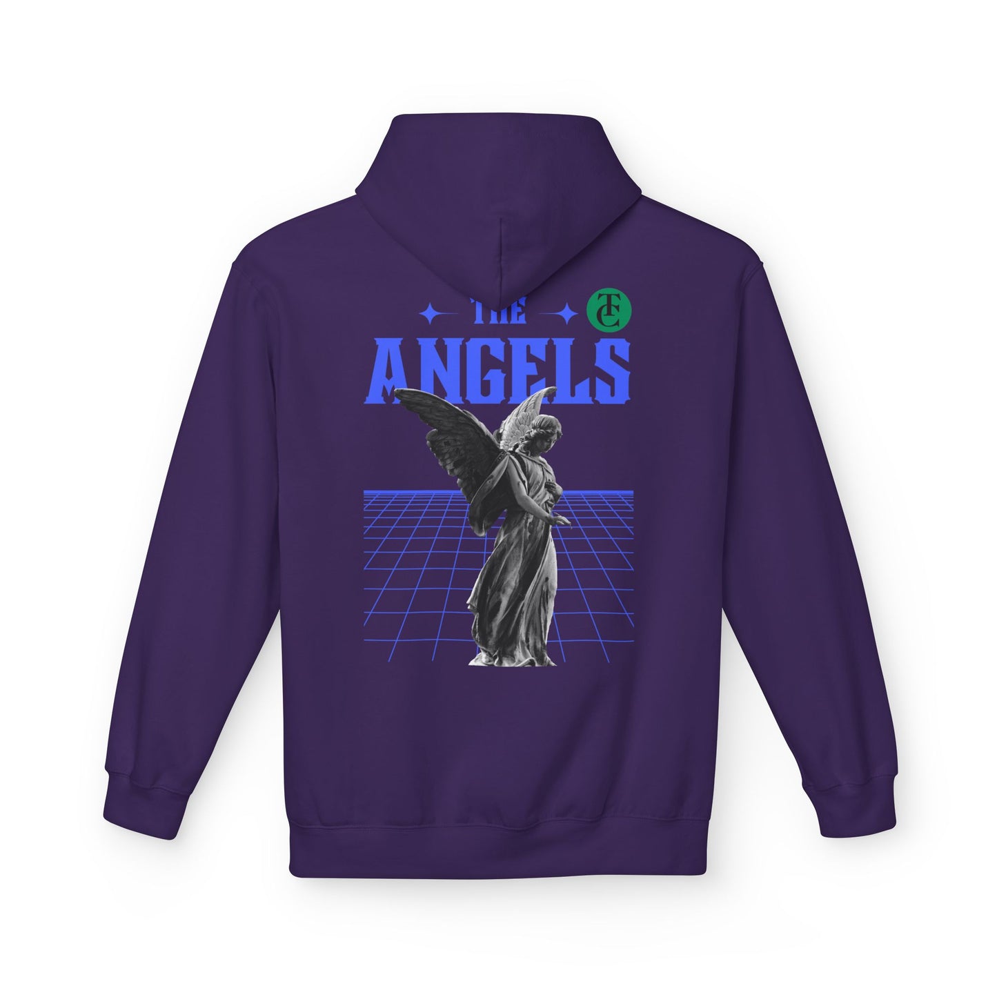 Angels Graphic Hoodie -Midweight Softstyle Fleece for Casual Comfort