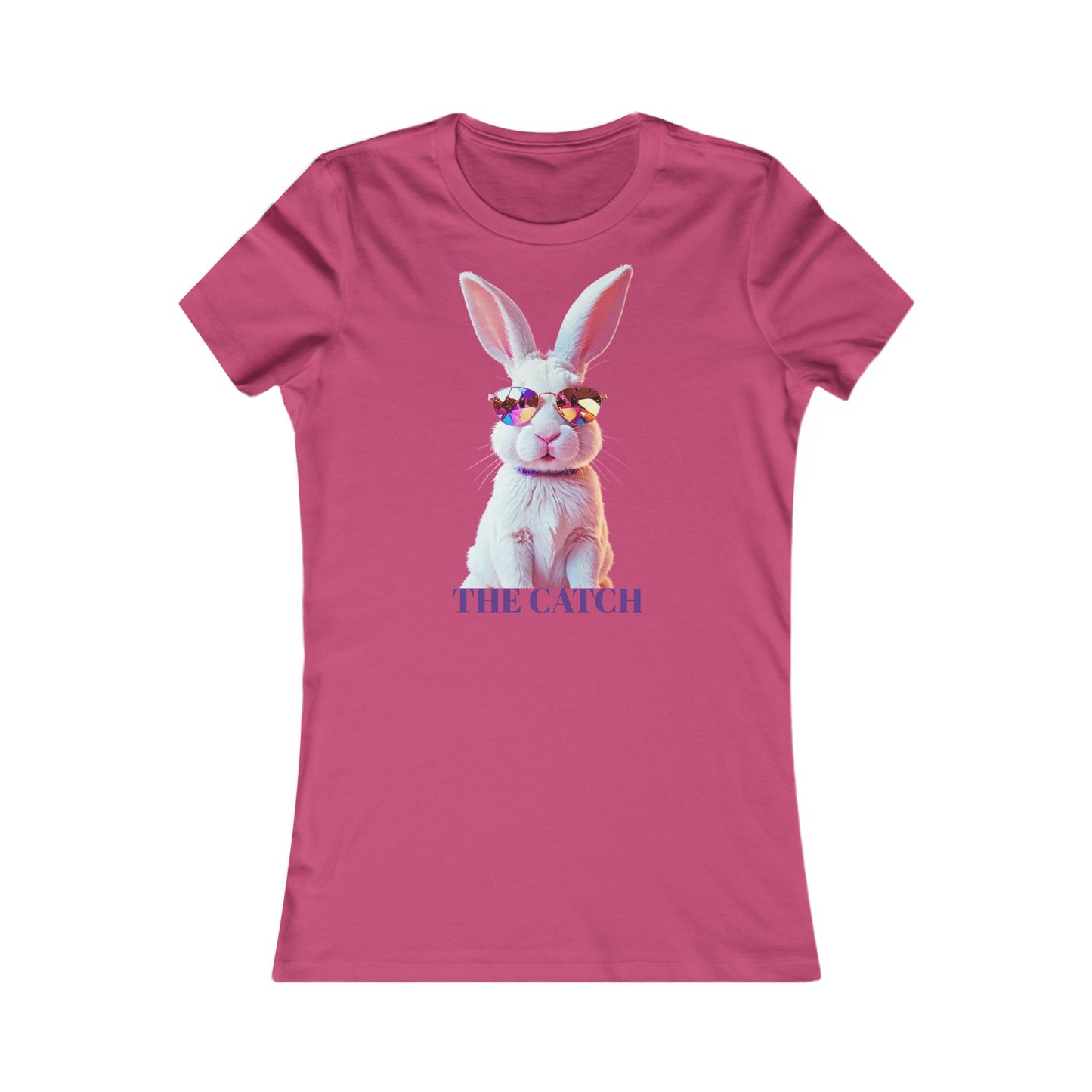 Whimsical Rabbit Graphic Tee - 'The Catch' - THE CATCH