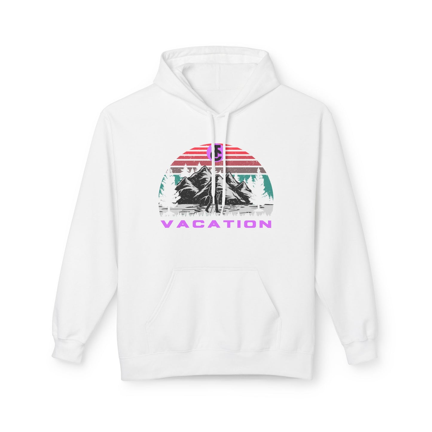 Vacation Vibes Fleece Hoodie - Softstyle - THE CATCH
