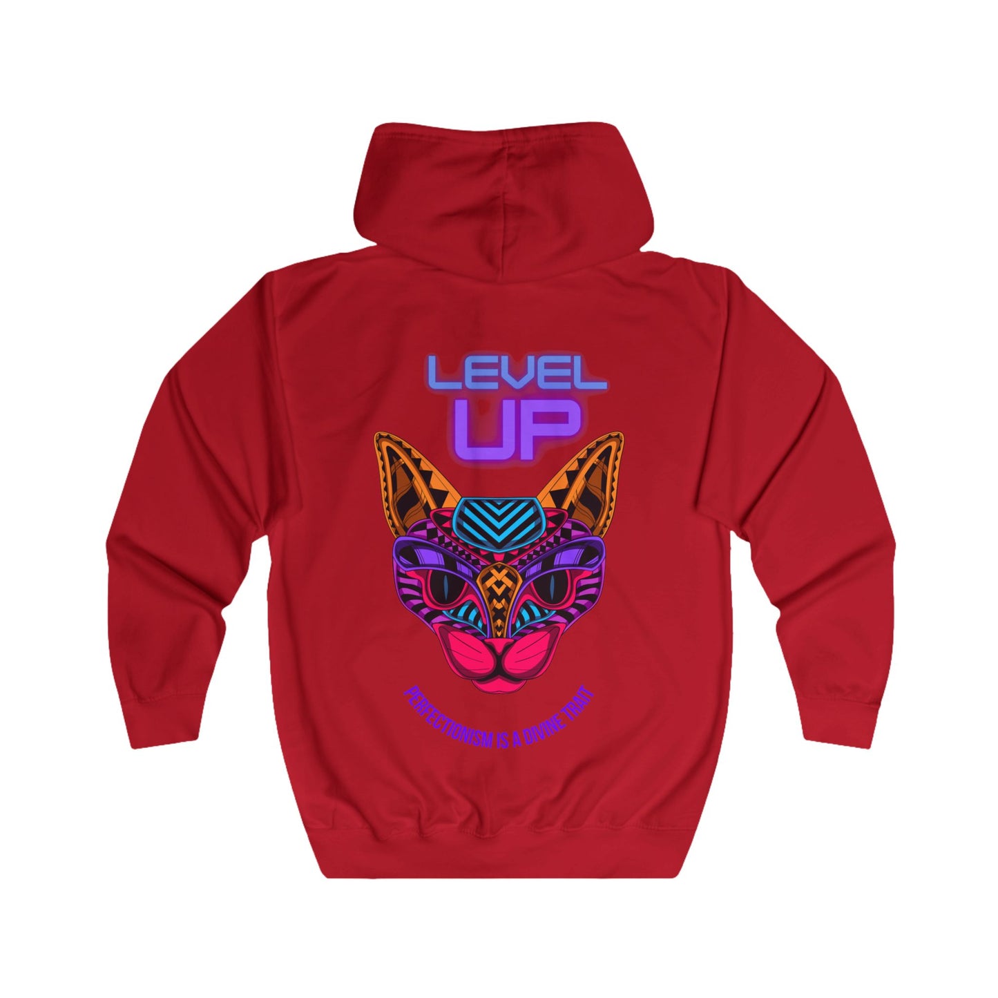 Full Zip Hoodie - 'BADDIE' & 'LEVEL UP' Graphic Design - THE CATCH
