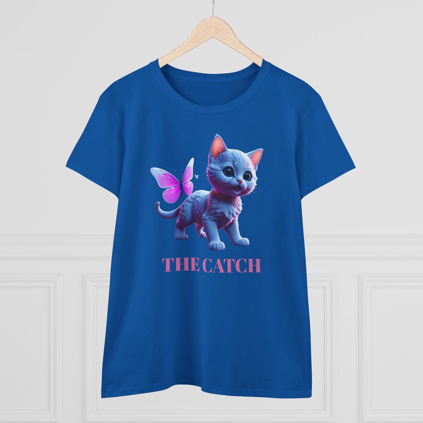 Women's Midweight Cotton Tee - THE CATCH