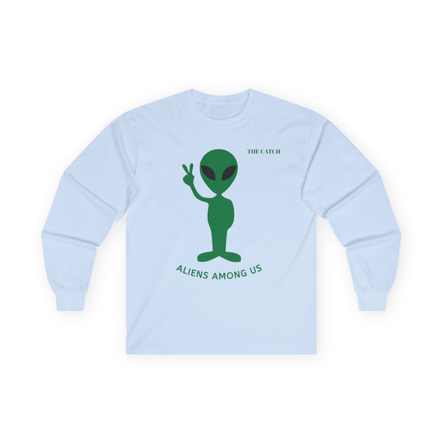 Aliens Among Us Long Sleeve Tee - Ultra Cotton