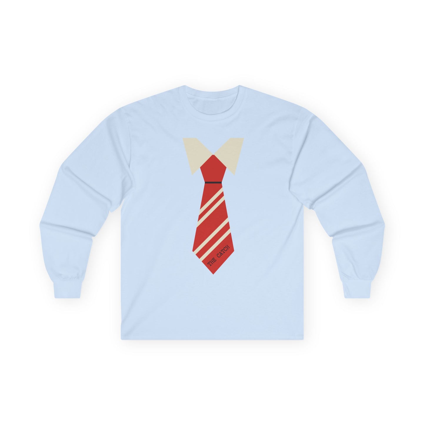 Funny Graphic Long Sleeve Tee - 'Tie One On'