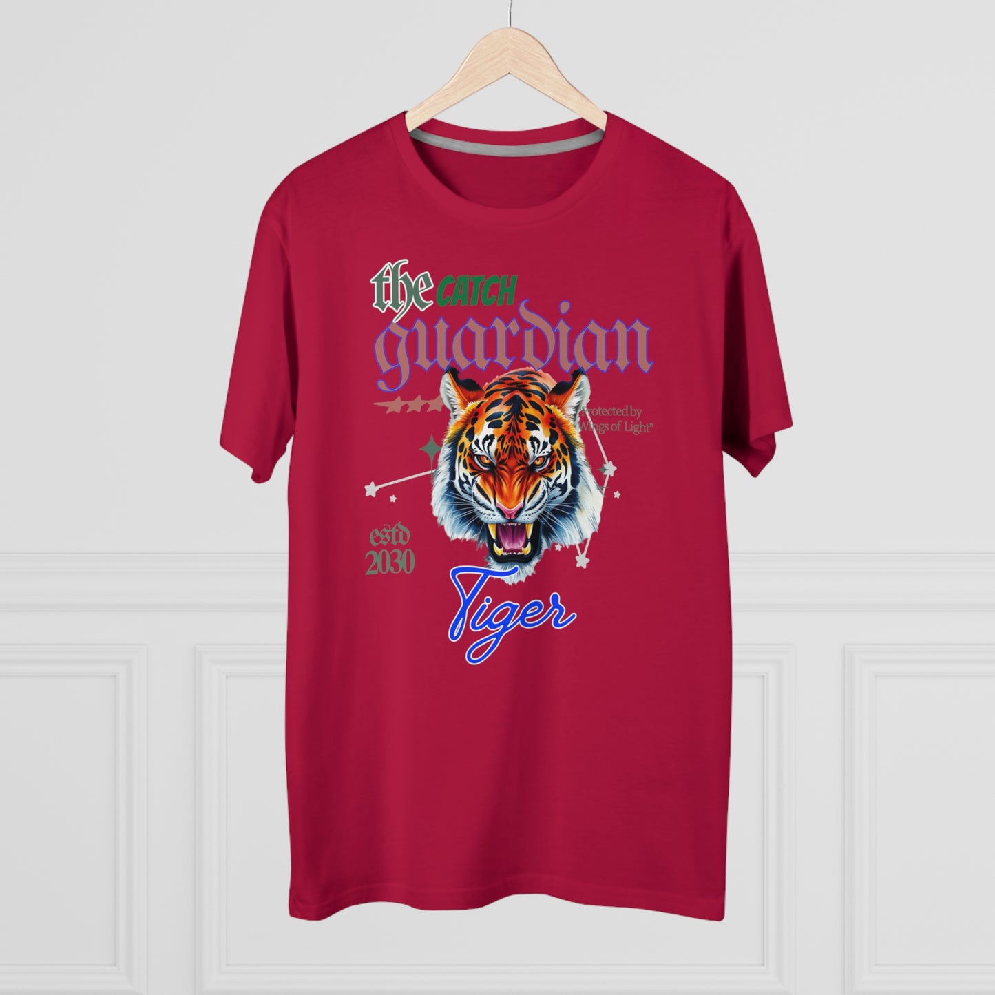 Men's Modern-fit Tiger Graphic Tee - The Catch Guardian 2030