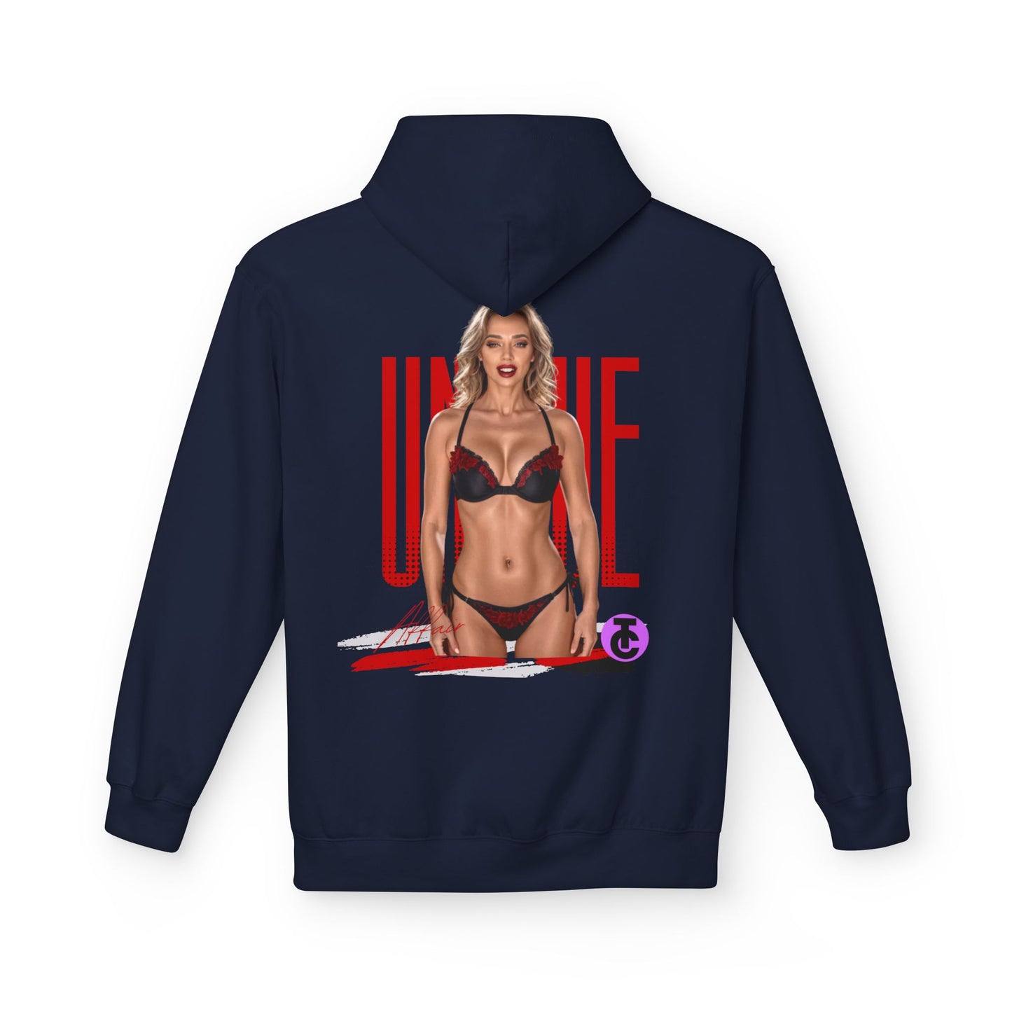 Unique Softstyle Fleece Hoodie - Trendy Graphic Sweatshirt