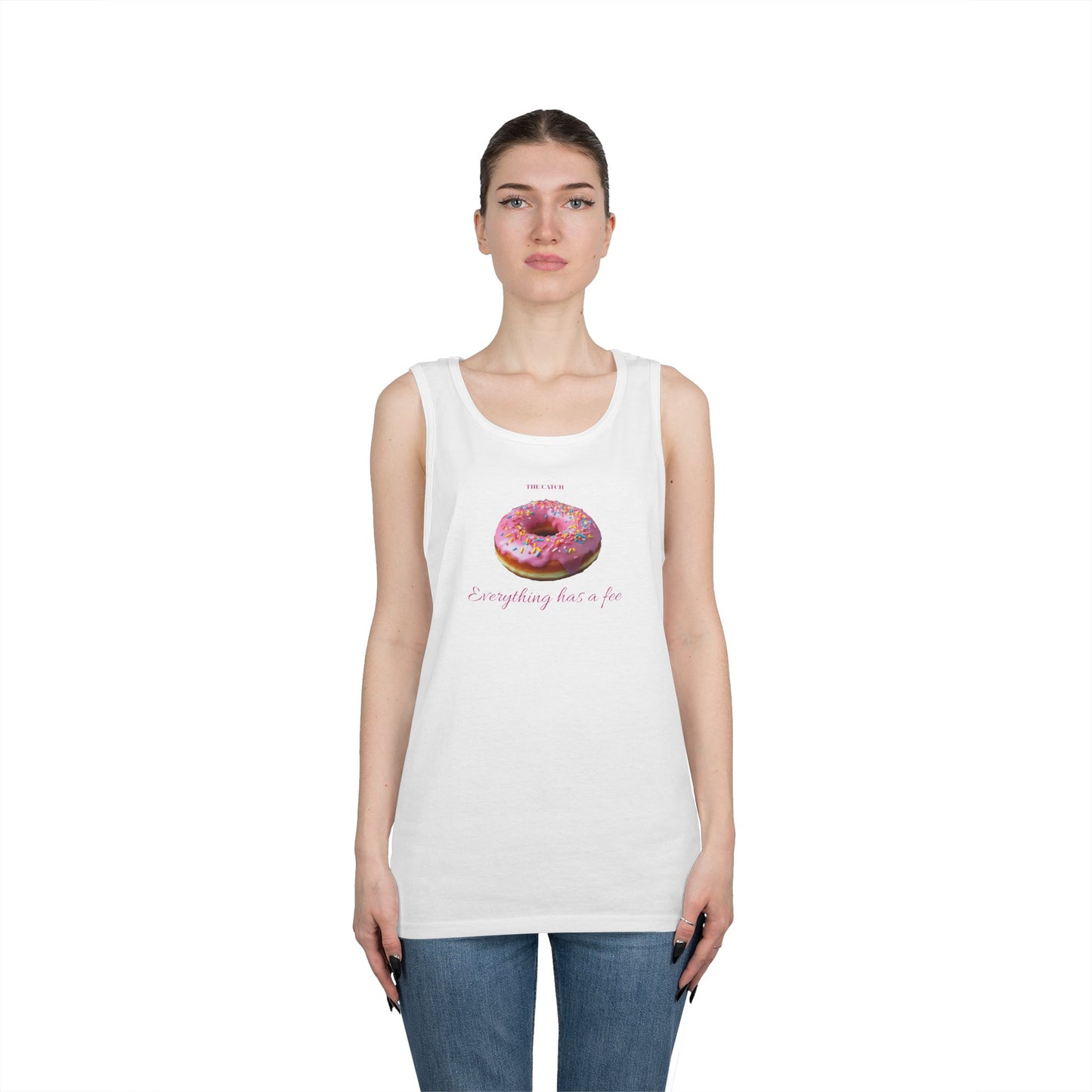 Woman's Heavy Cotton Tank Top - THE CATCH