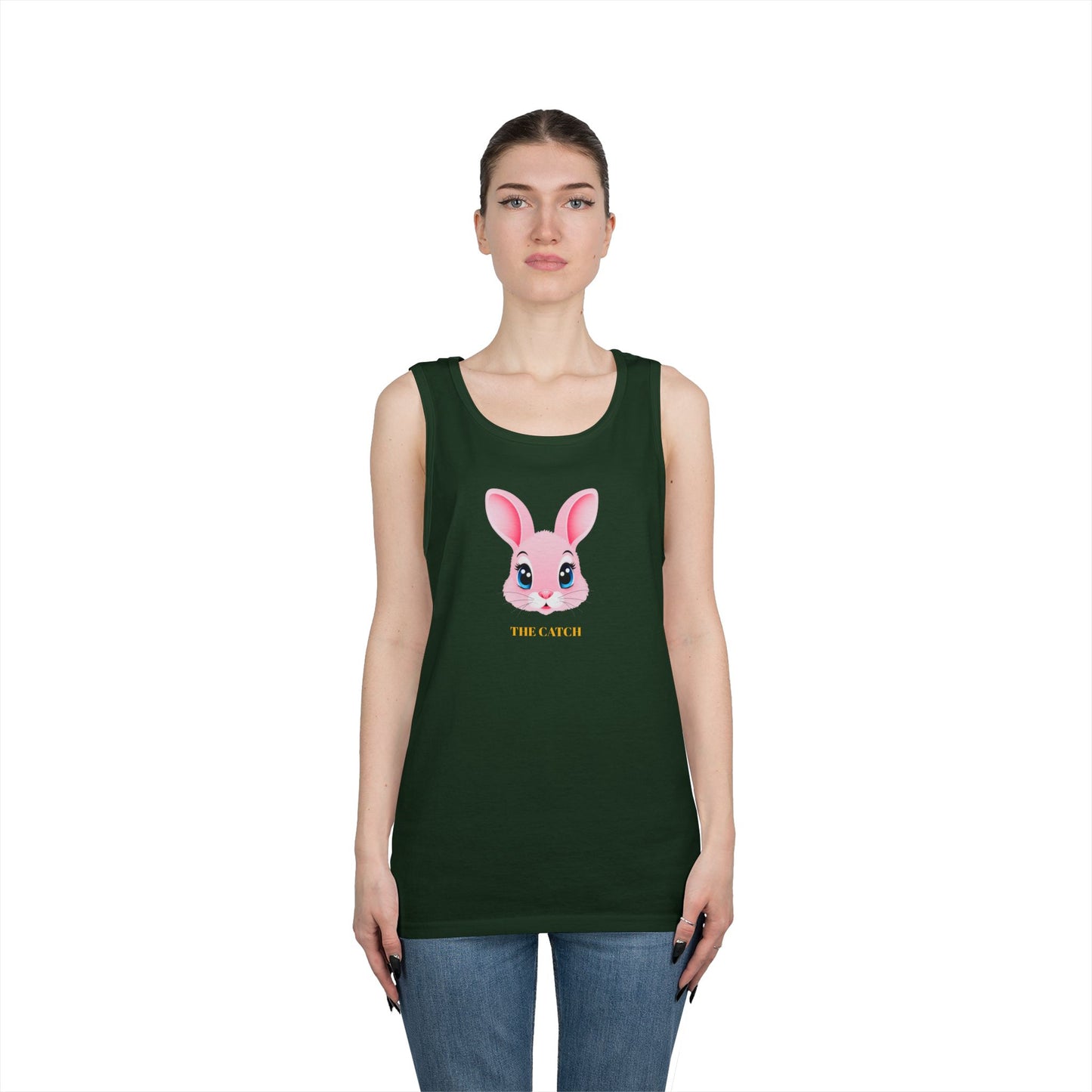 Woman's Heavy Cotton Tank Top - THE CATCH