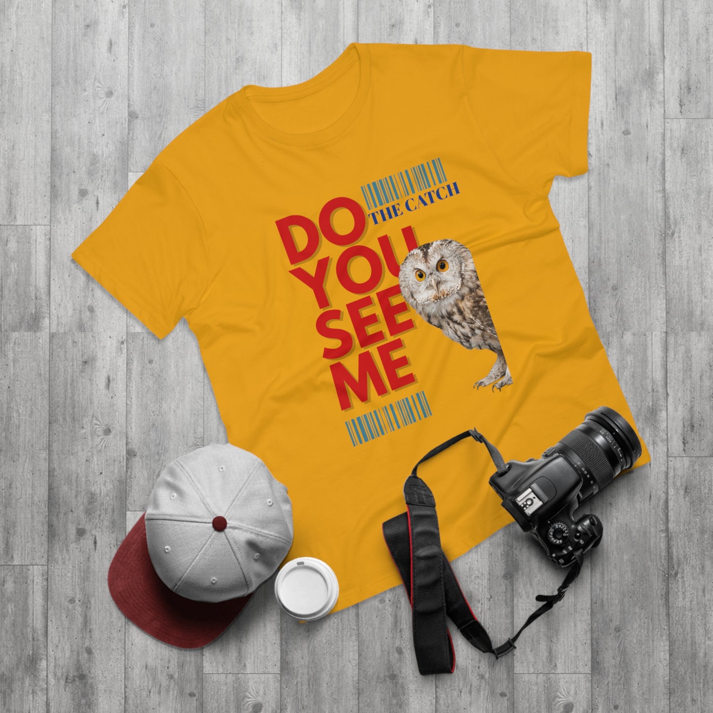 Funny Owl T-Shirt - 'Do You See Me?' Graphic Tee for Nature Lovers