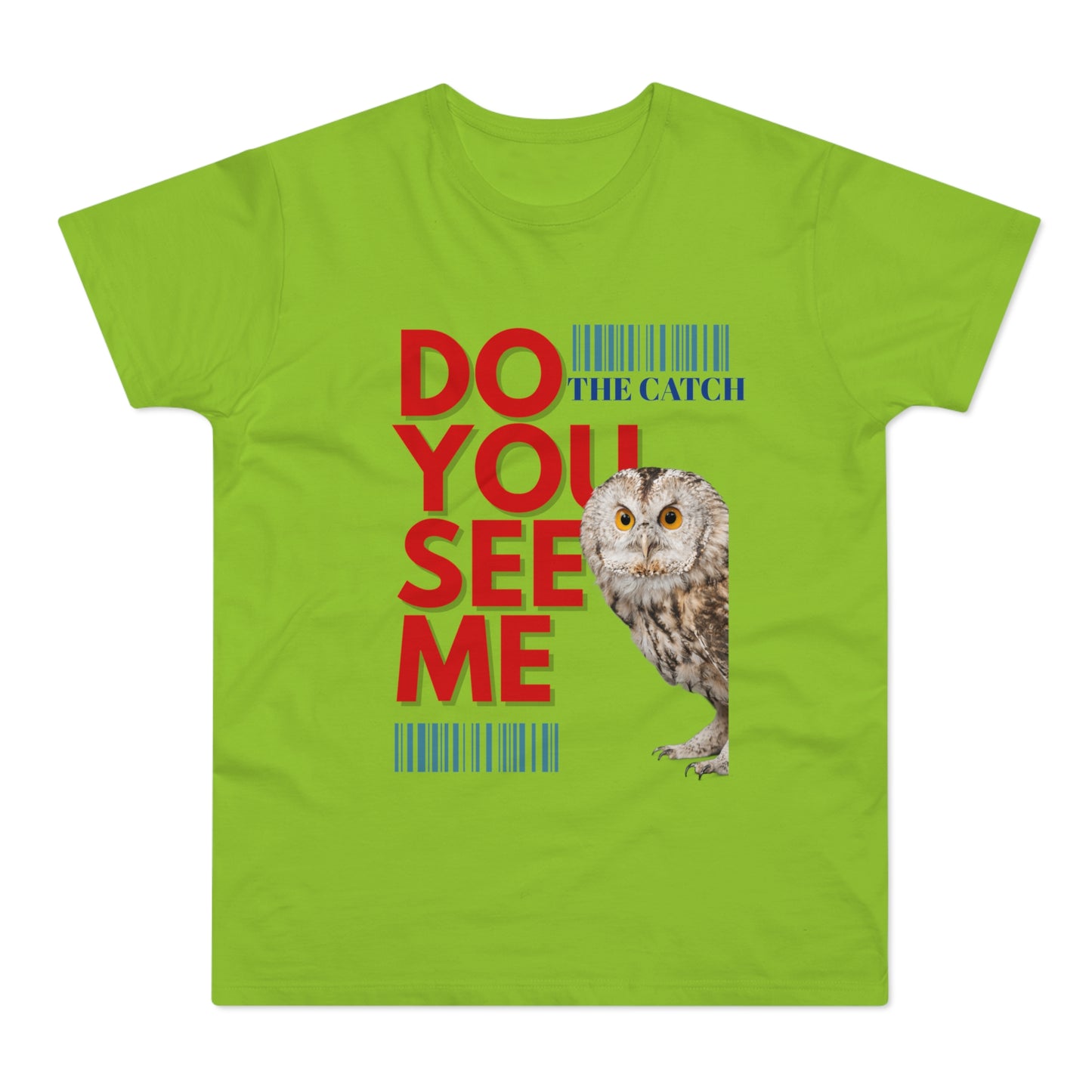 Funny Owl T-Shirt - 'Do You See Me?' Graphic Tee for Nature Lovers