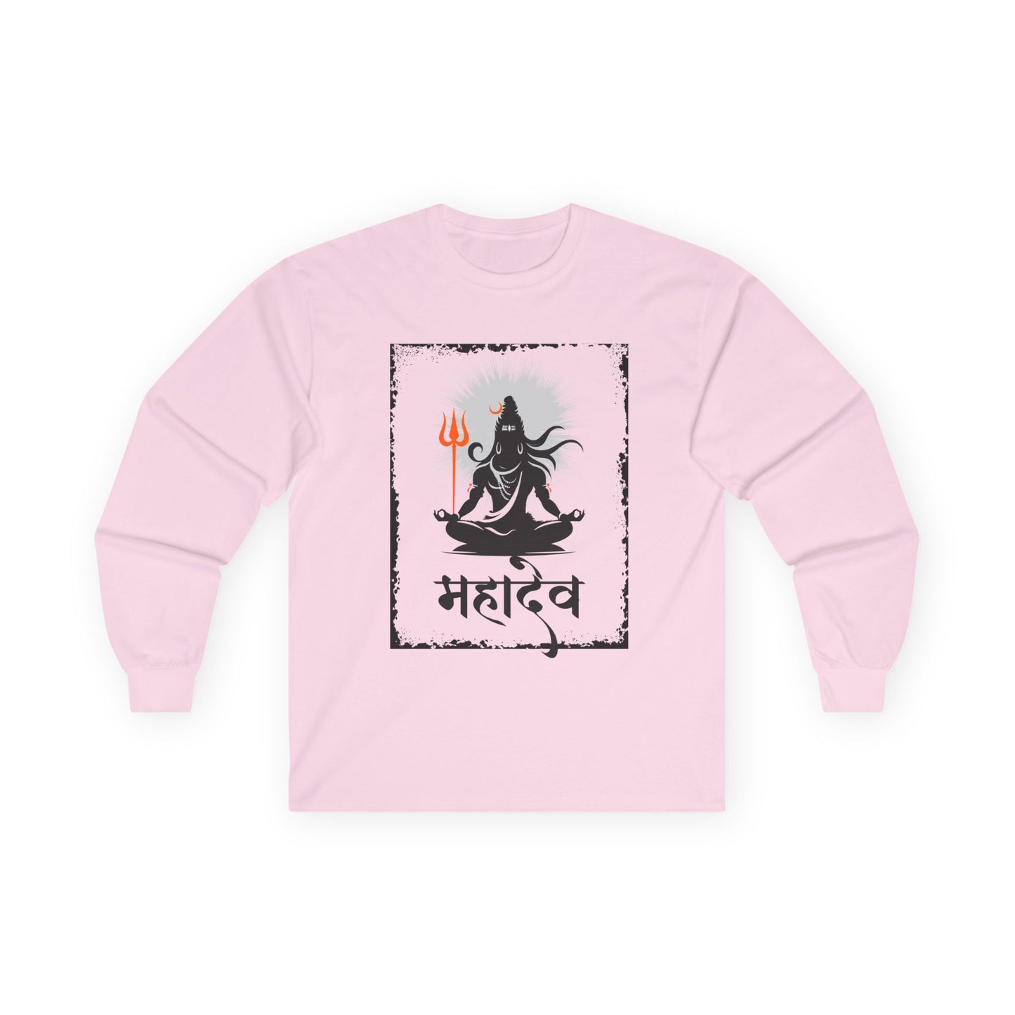 Spiritual Shiva Long Sleeve Tee - Cotton Shirt for Celebrations - THE CATCH