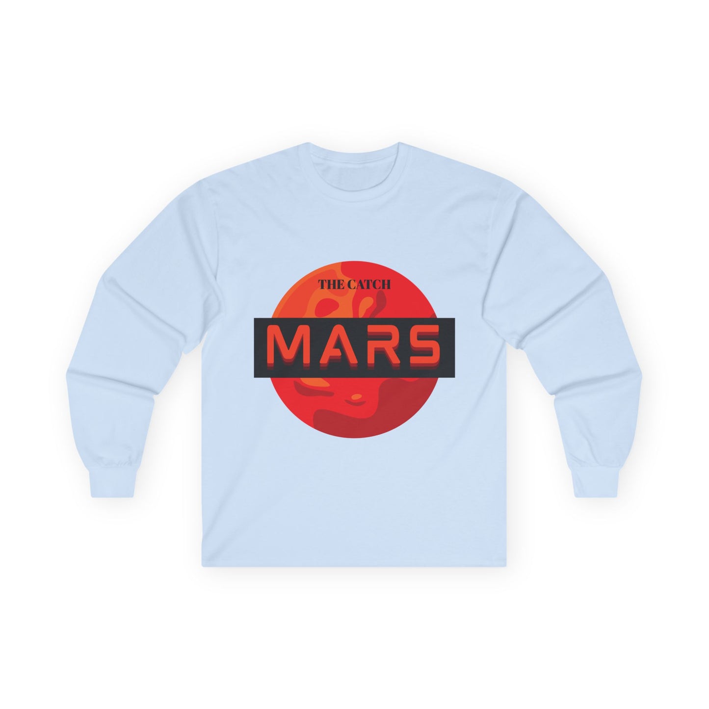 Retro Mars Long Sleeve Tee - Cotton Shirt - THE CATCH