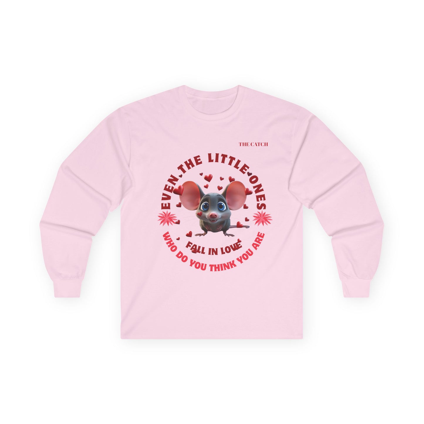 Cute Mouse Love Long Sleeve Tee - Perfect Gift for Animal Lovers