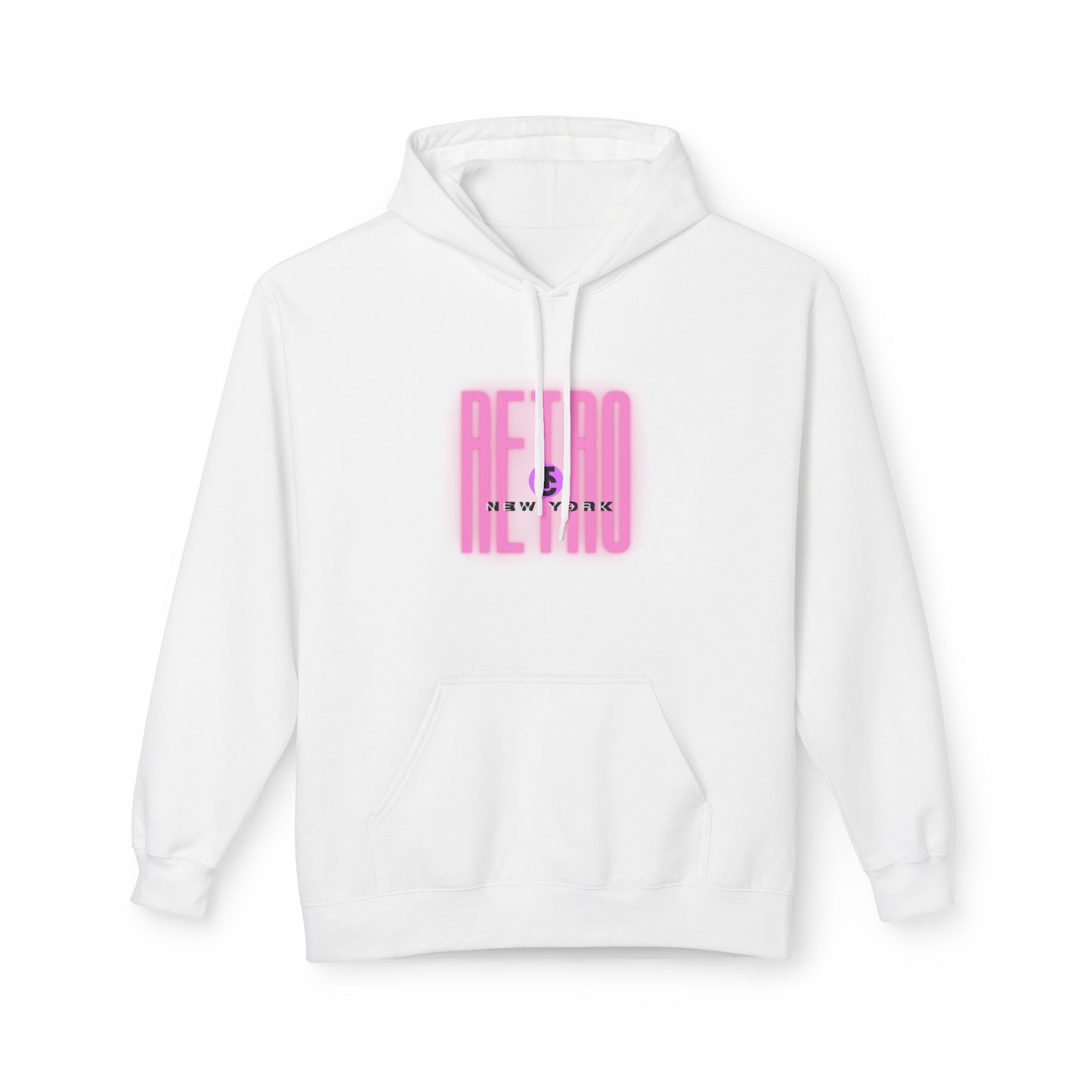 Retro New York Fleece Hoodie, 80s Style Sweatshirt, Vintage Hoodie, Casual Streetwear, Trending Fashion - THE CATCH