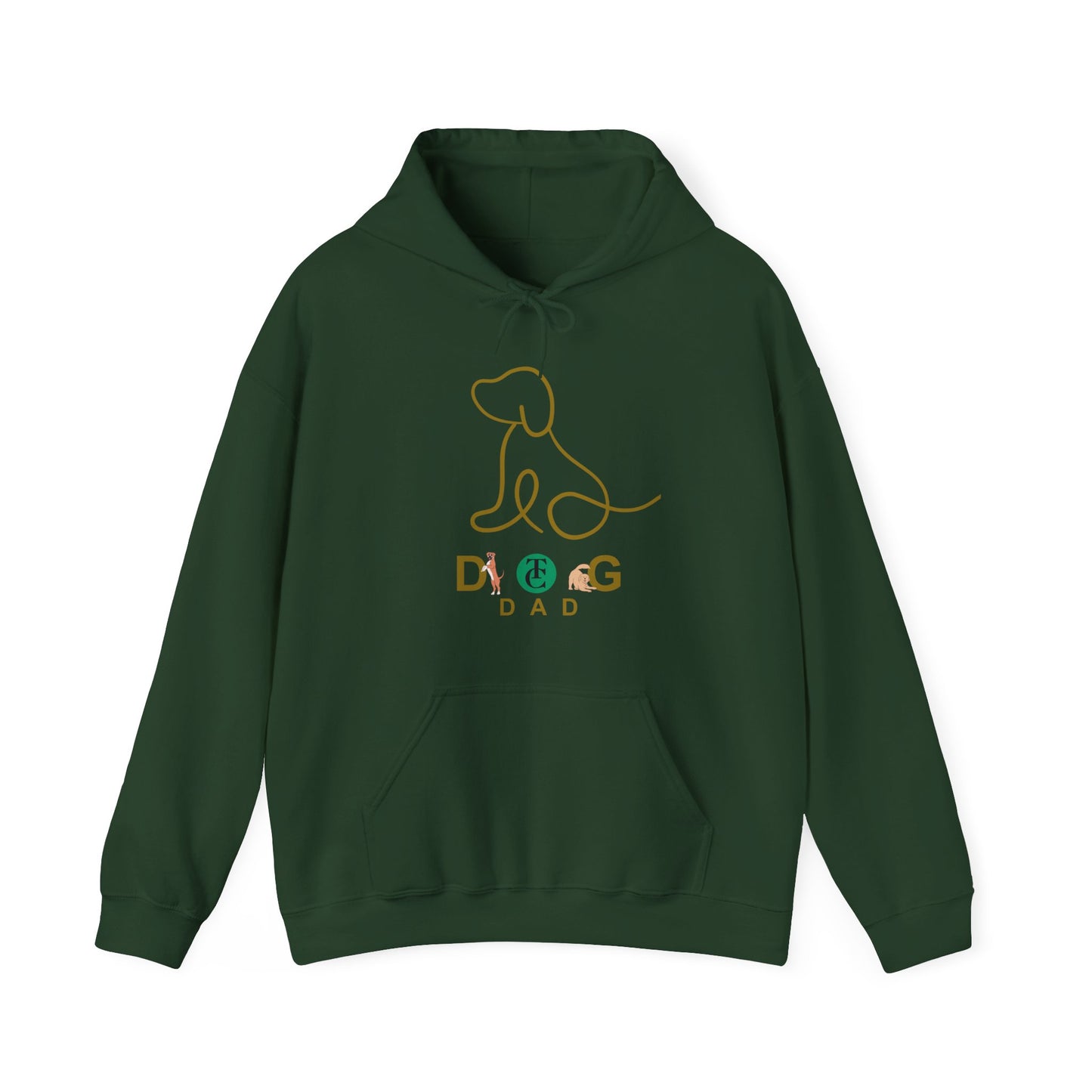 Dog Dad Hoodie - Cozy Gift for Pet Lovers, Casual Wear, Dog Enthusiast Apparel, Father's Day, Birthday Gift - THE CATCH