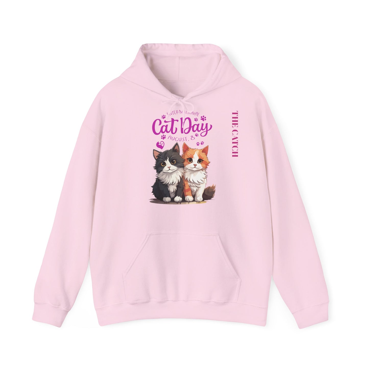 Cute Cat Day Hoodie - Celebrate Your Feline Friends!