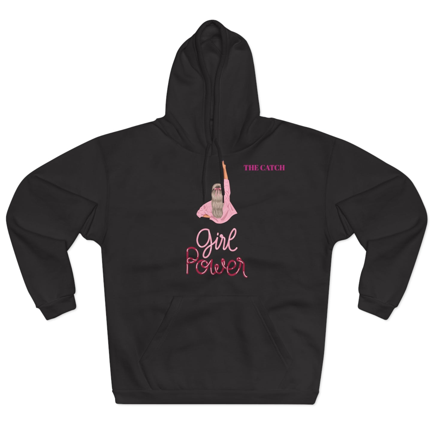 Girl Power Pullover Hoodie - Celebrating Strength & Empowerment