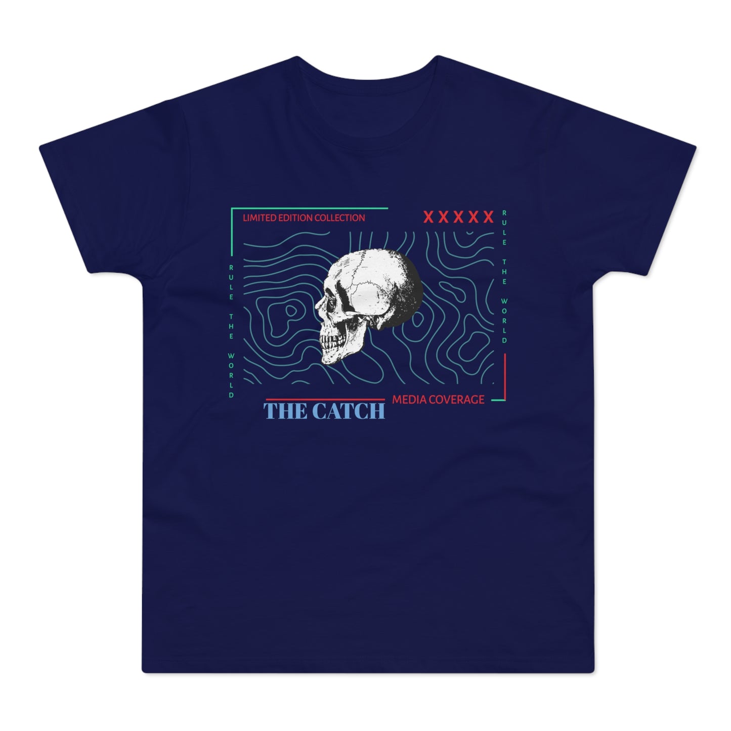 Limited Edition Skull Graphic Men's T-Shirt - The Catch Media Coverage