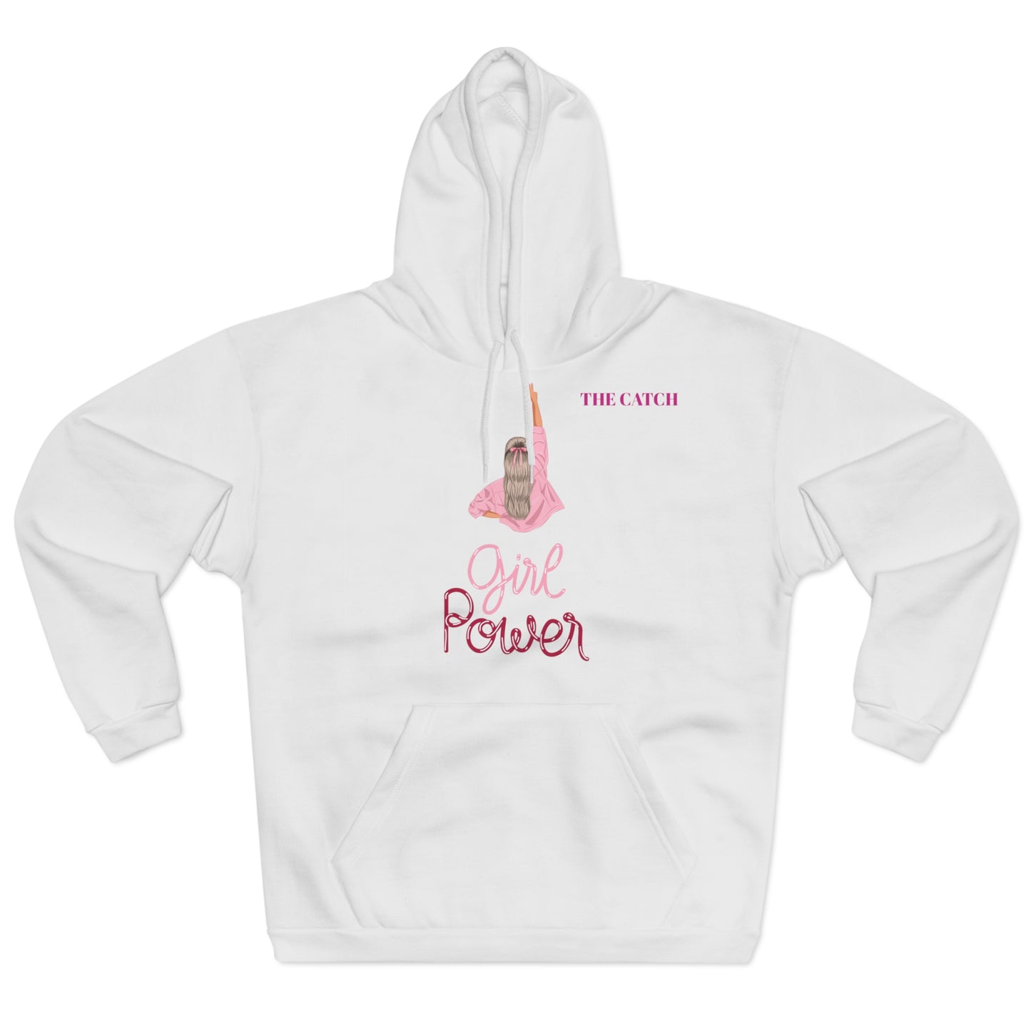 Girl Power Pullover Hoodie - Celebrating Strength & Empowerment