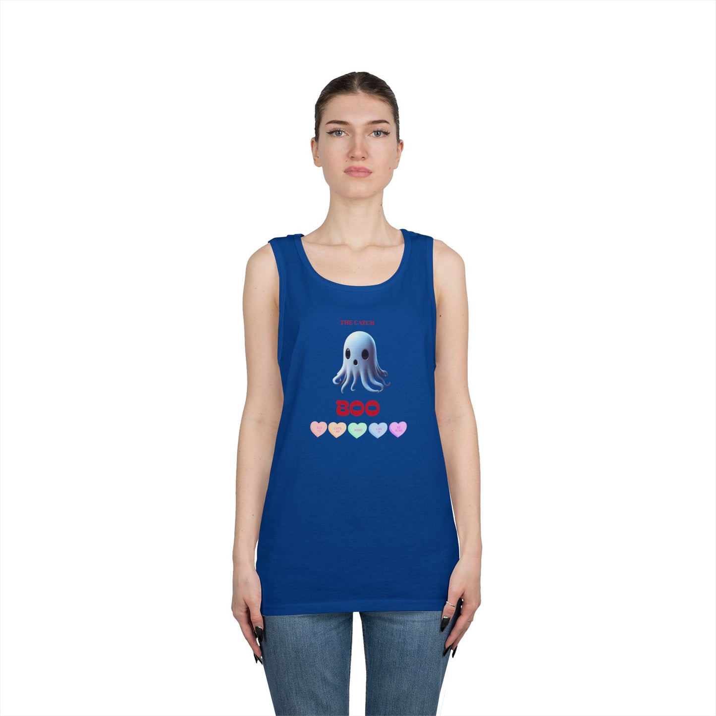 Woman's Heavy Cotton Tank Top - THE CATCH