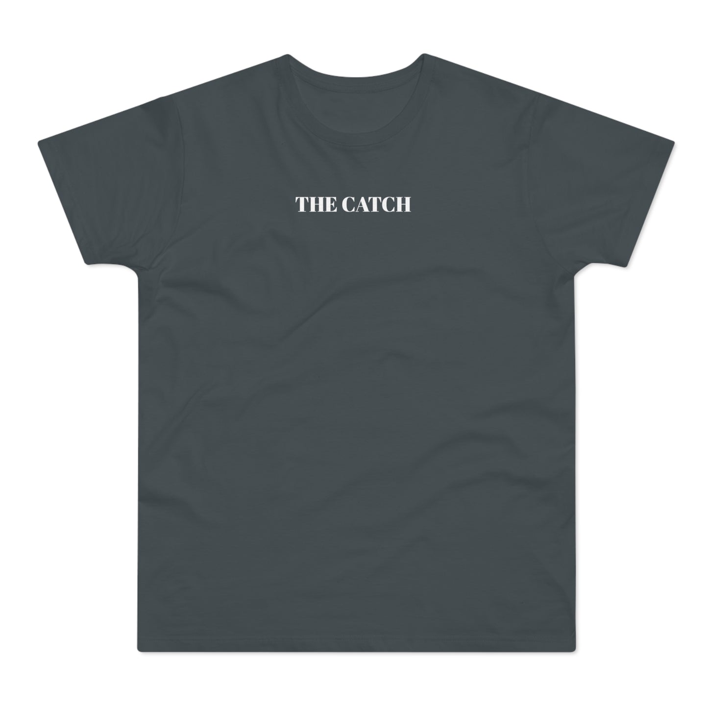 Men's Orange T-Shirt with 'The Catch' and Authentic Design - Perfect for Casual Wear & Gifts