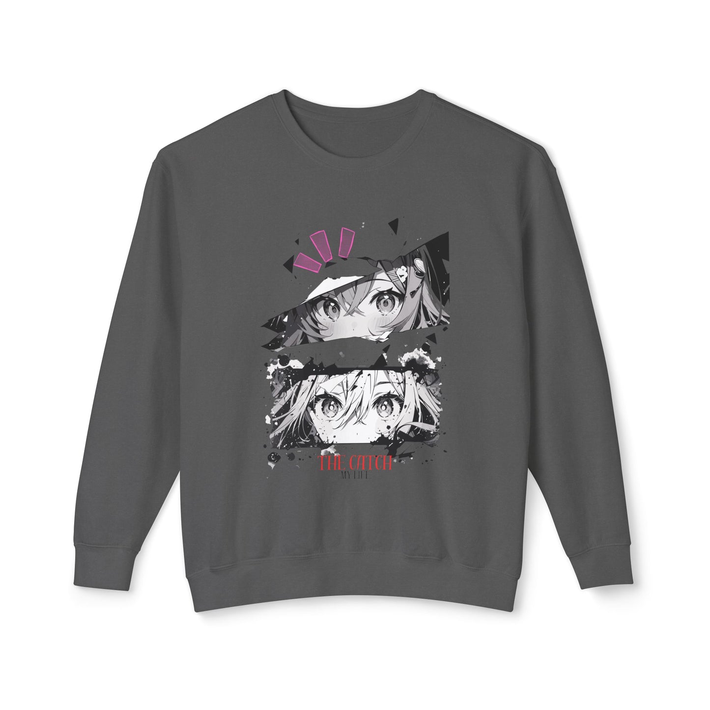 Anime Graphic Women's Lightweight Crewneck Sweatshirt - Perfect Gift for Fans
