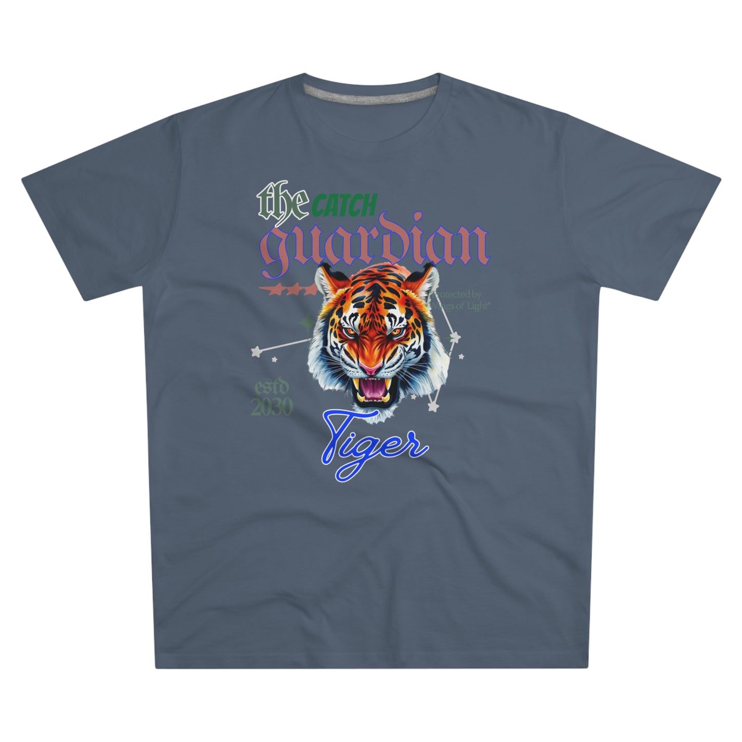 Men's Modern-fit Tiger Graphic Tee - The Catch Guardian 2030 - THE CATCH
