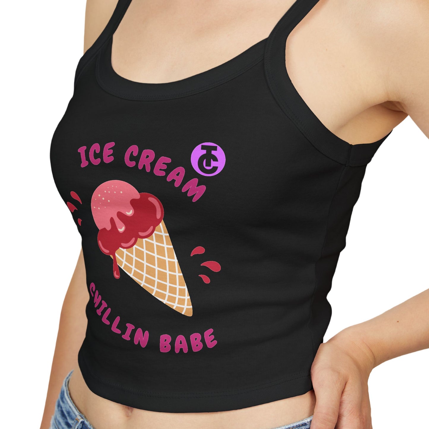 Ice Cream Chillin Babe Tank Top, Summer Fashion - THE CATCH