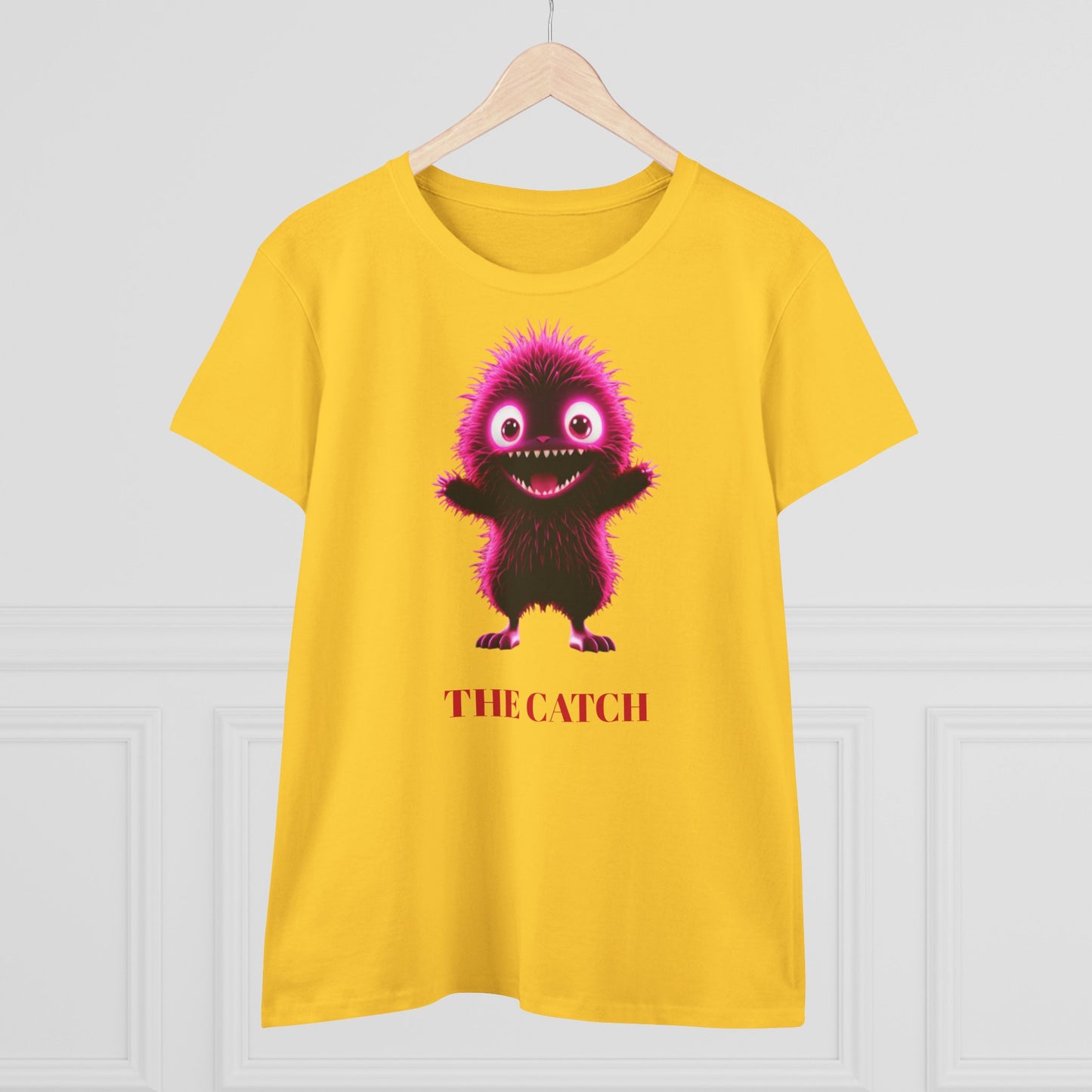 Women's Midweight Cotton Tee - THE CATCH